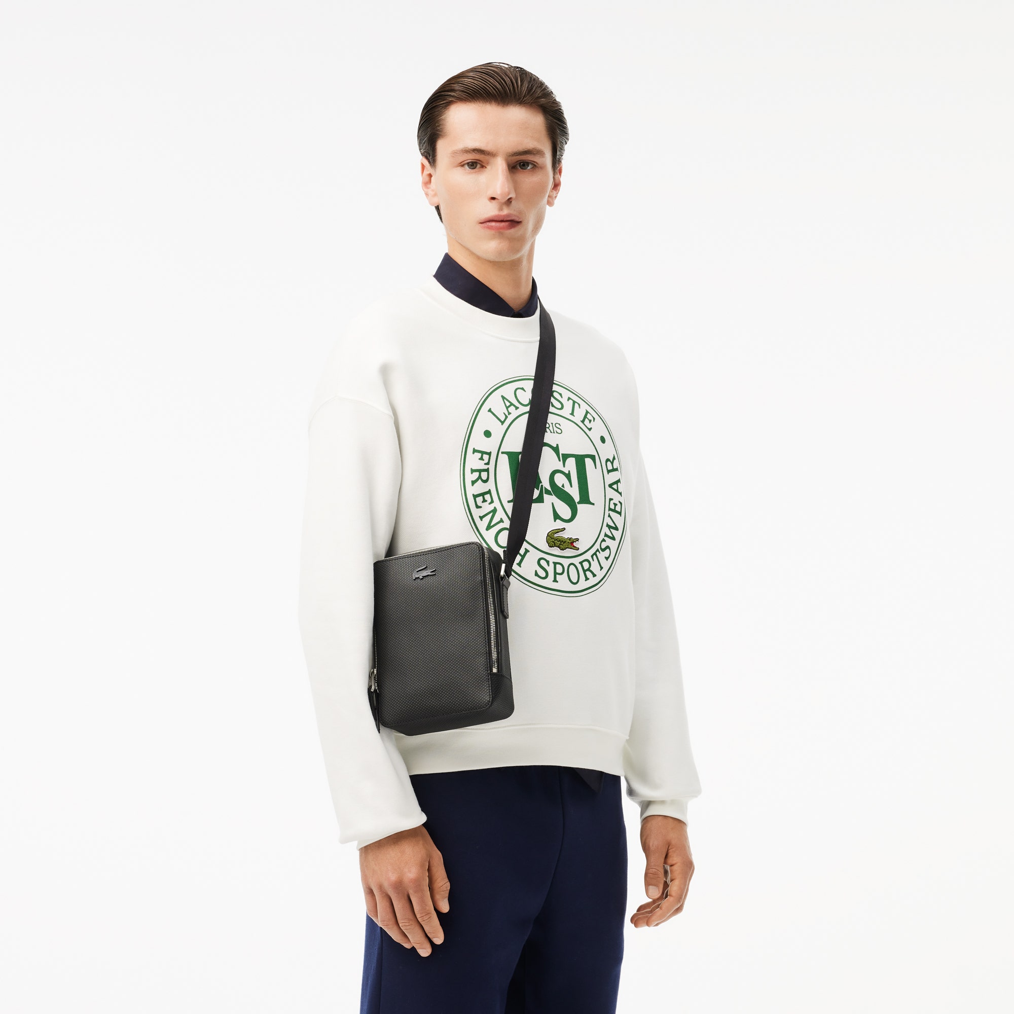 Chantaco Pique Leather Shoulder Bag