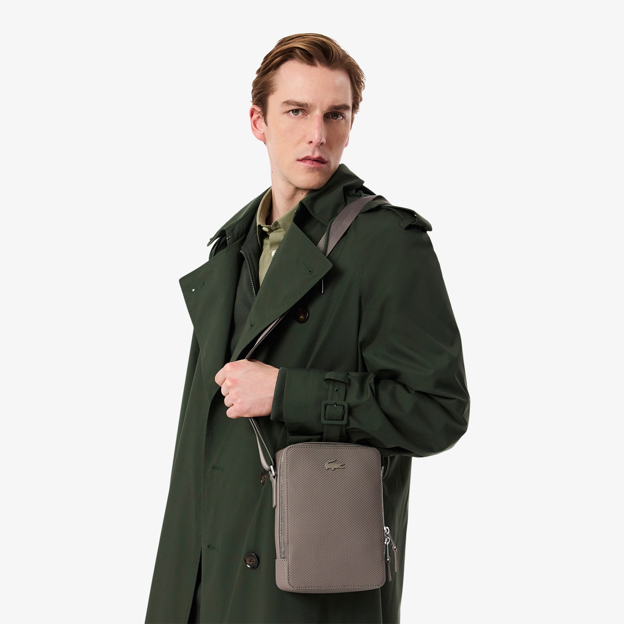 Chantaco Pique Leather Shoulder Bag