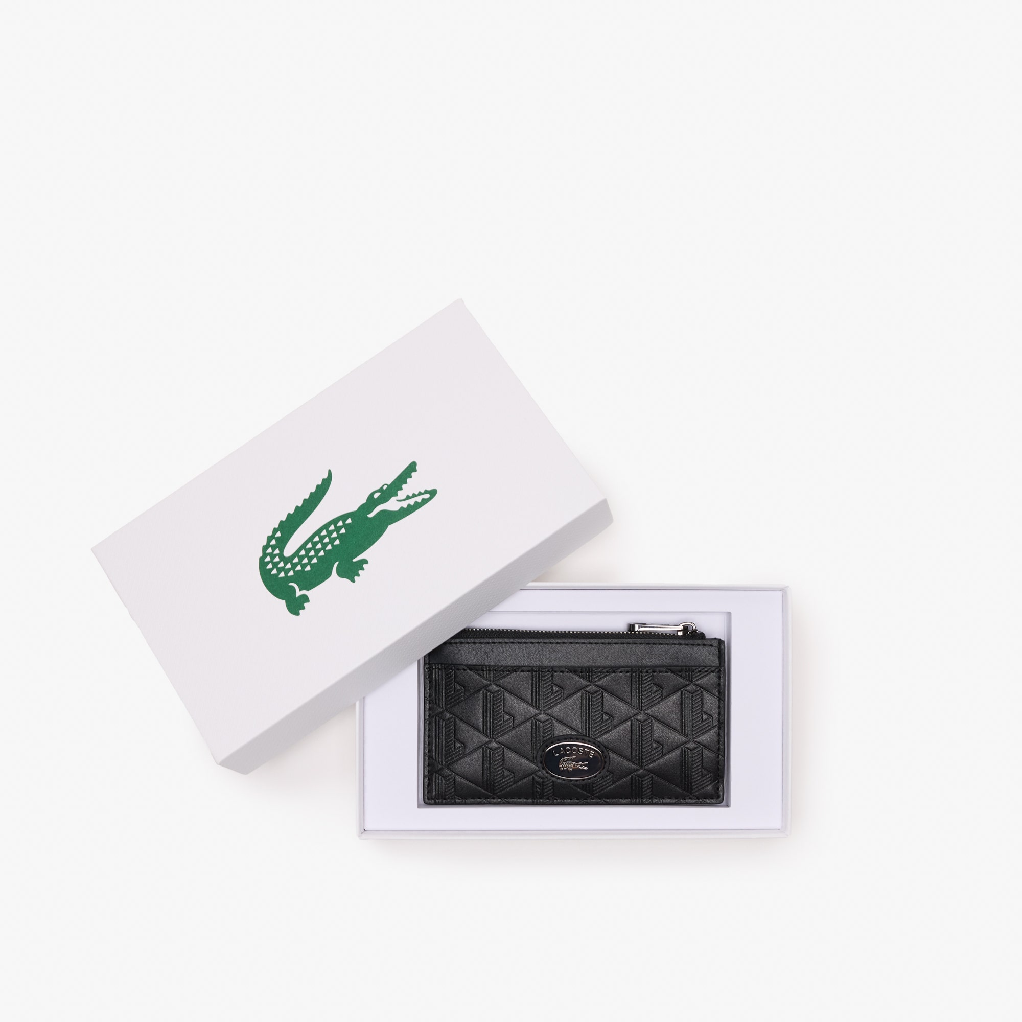 Nomogramme Zipped Leather Card Holder