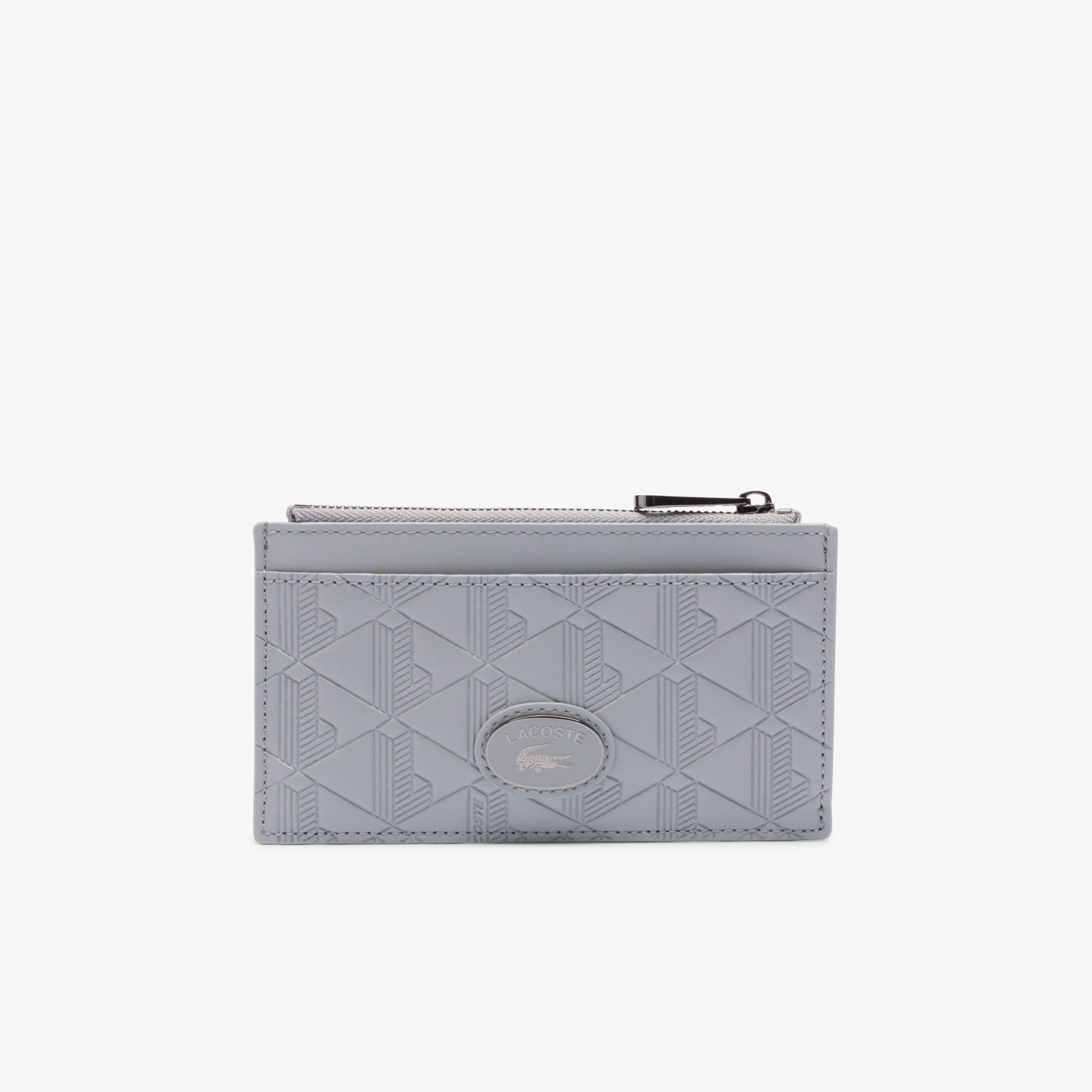 Nomogramme Zipped Leather Card Holder