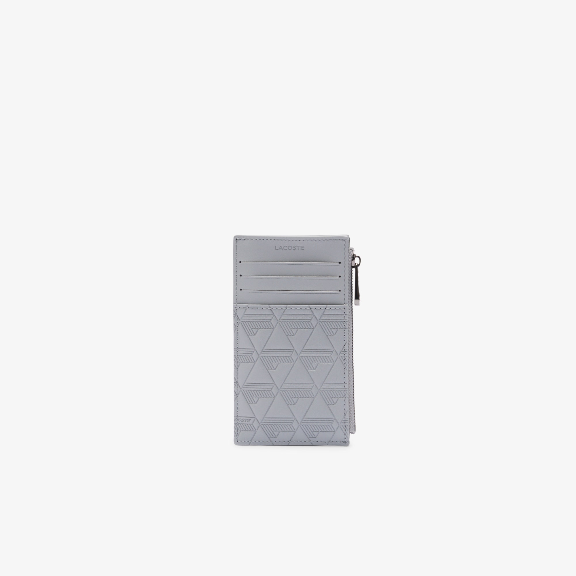 Nomogramme Zipped Leather Card Holder