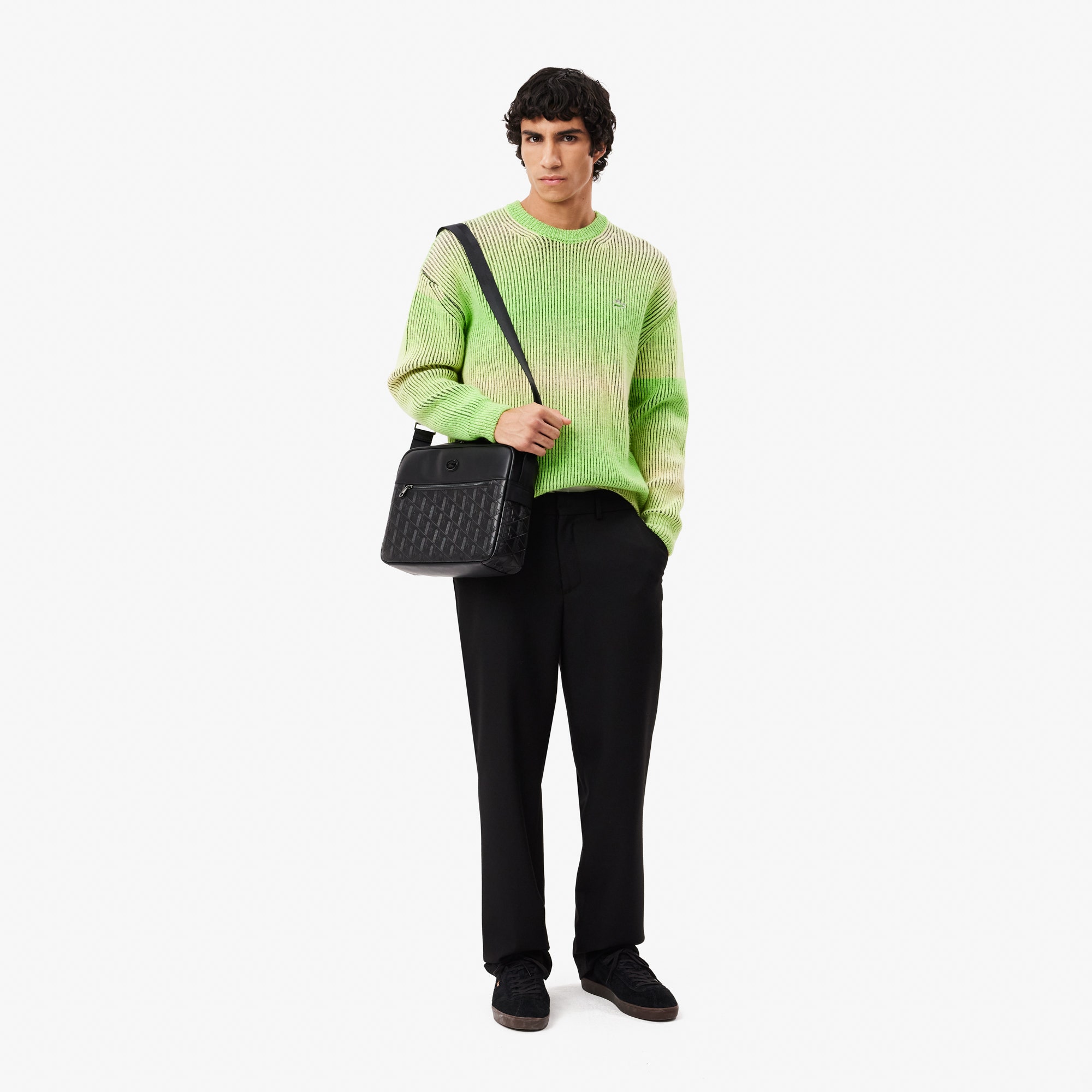 Nomogramme Leather Reporter Bag