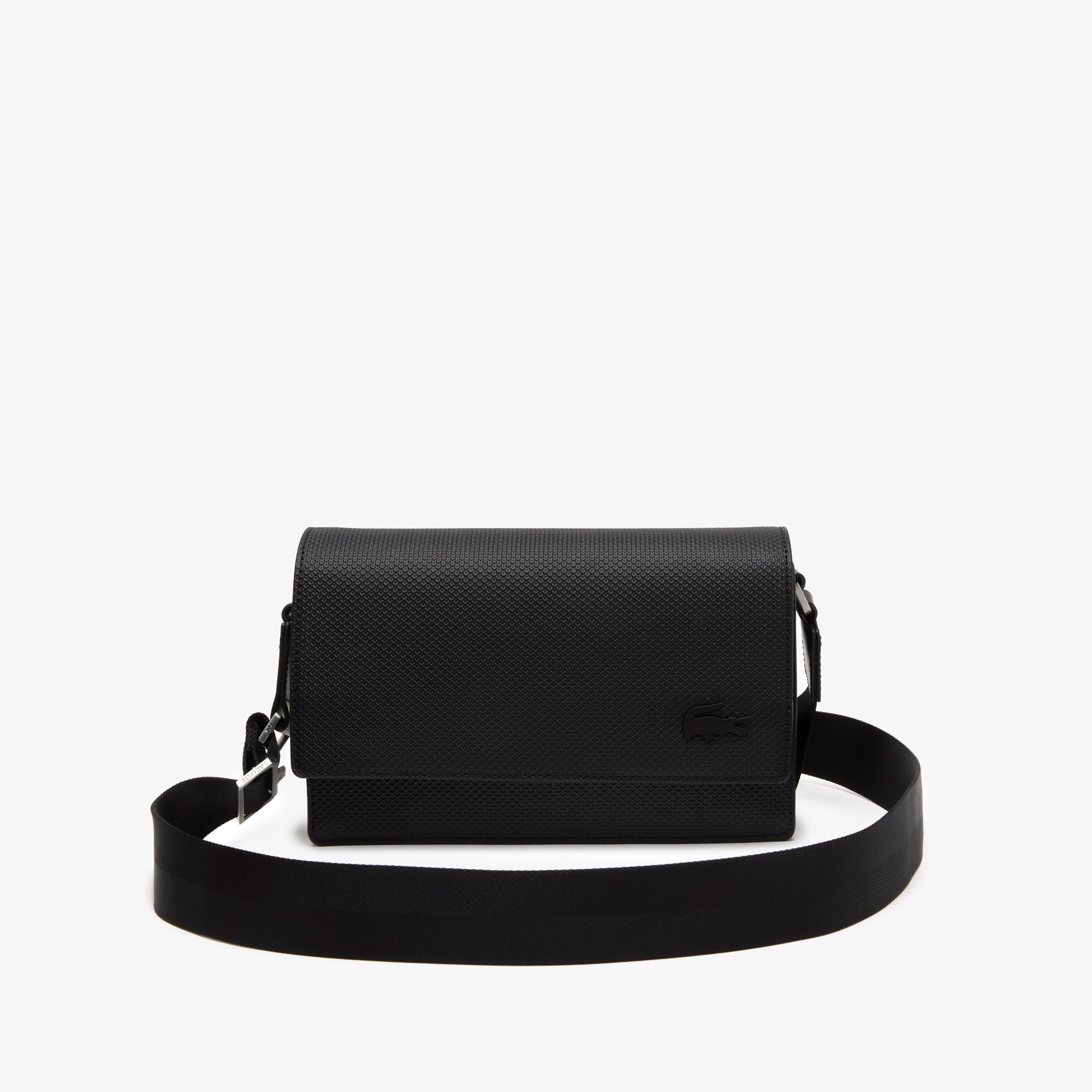 Chantaco Leather Flap Close Reporter Bag
