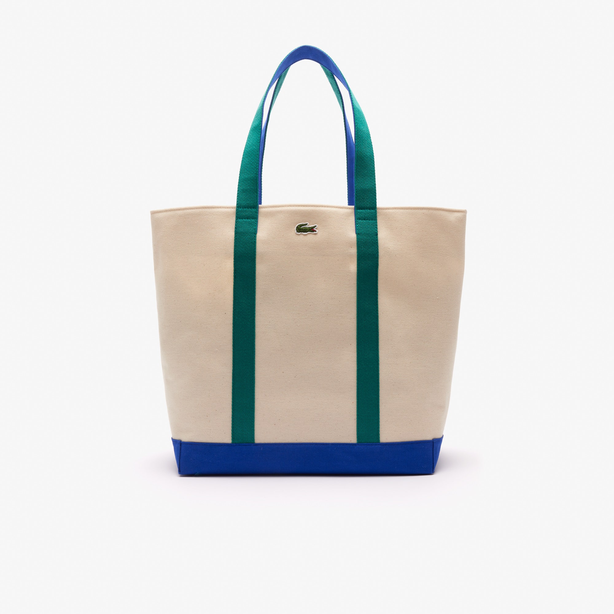 Summer Pack Laptop Pocket Canvas Tote