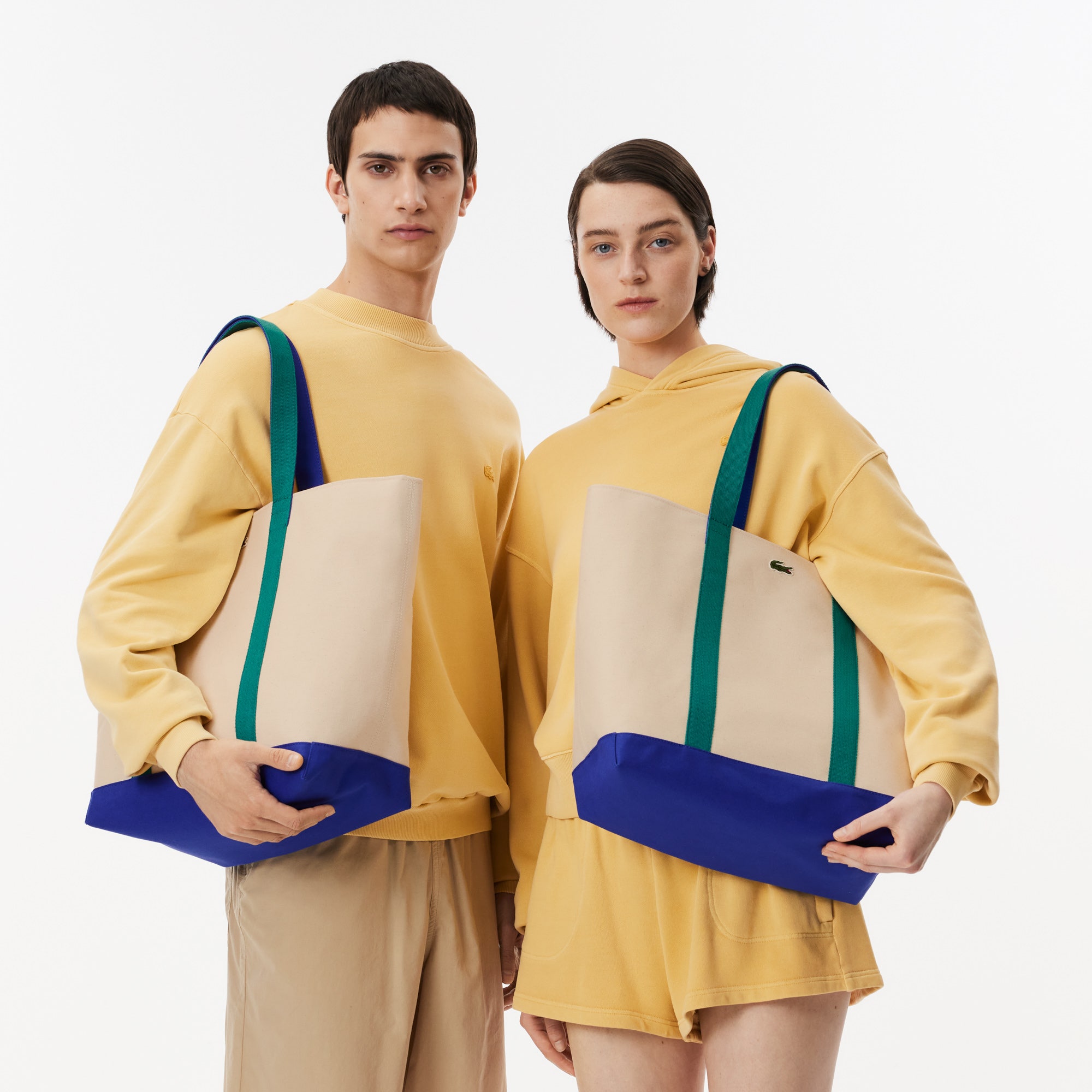 Summer Pack Laptop Pocket Canvas Tote
