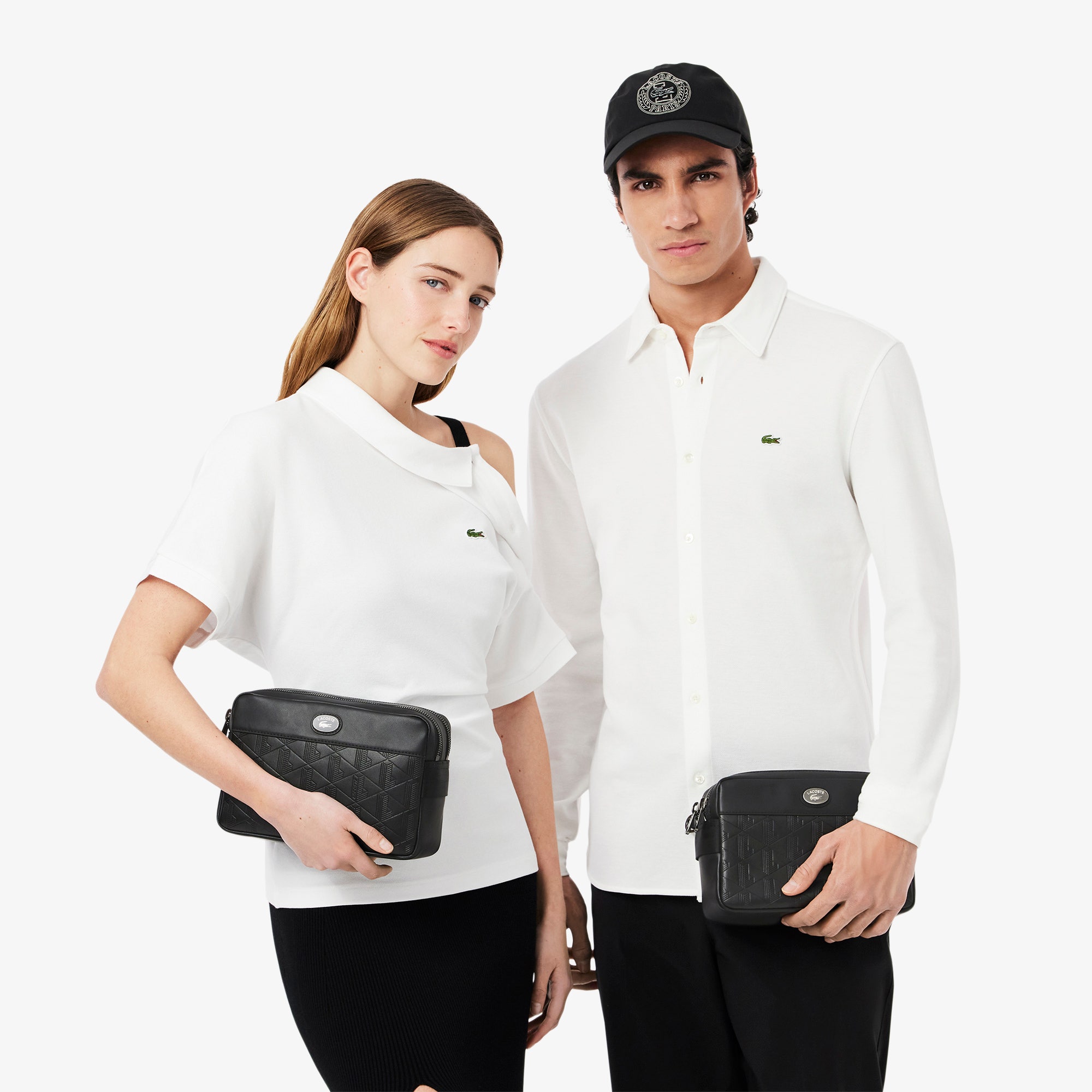 Nomogramme Leather Clutch