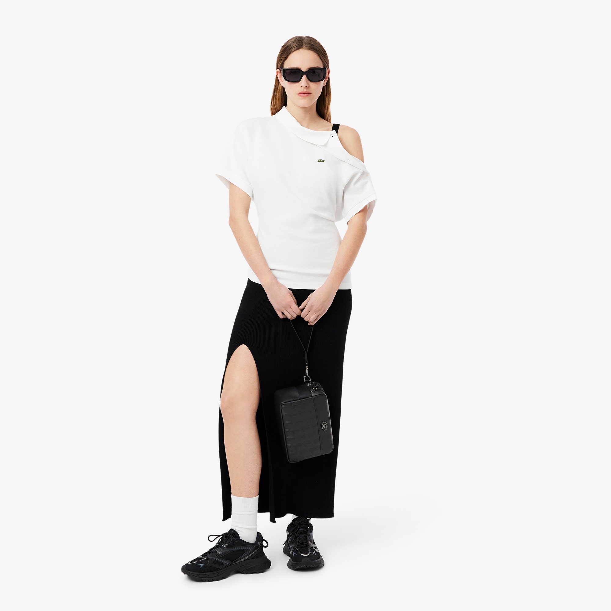 Nomogramme Leather Clutch