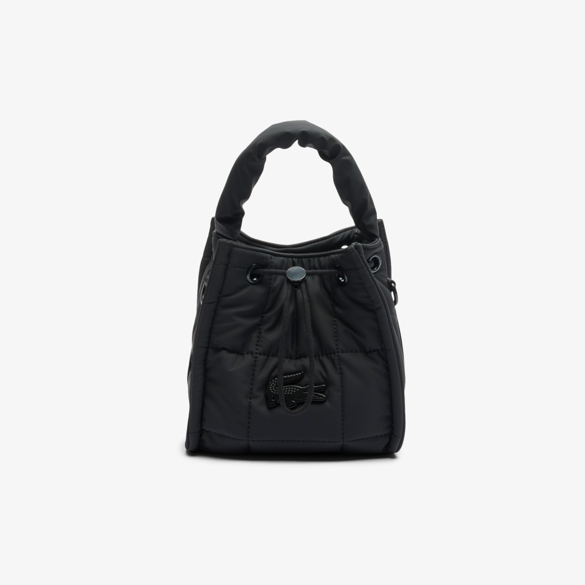 Small Nylia Quilted Bucket Bag