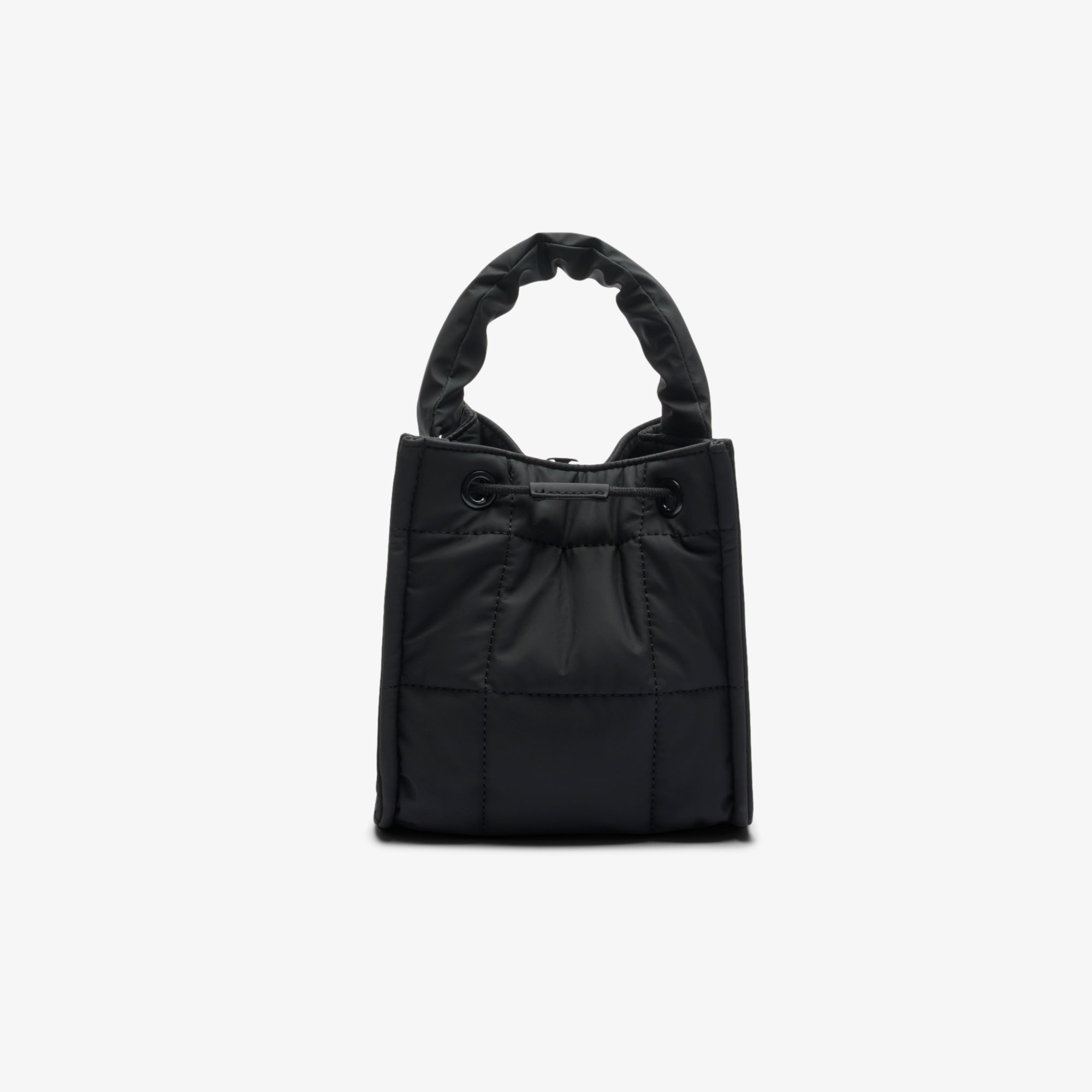Small Nylia Quilted Bucket Bag