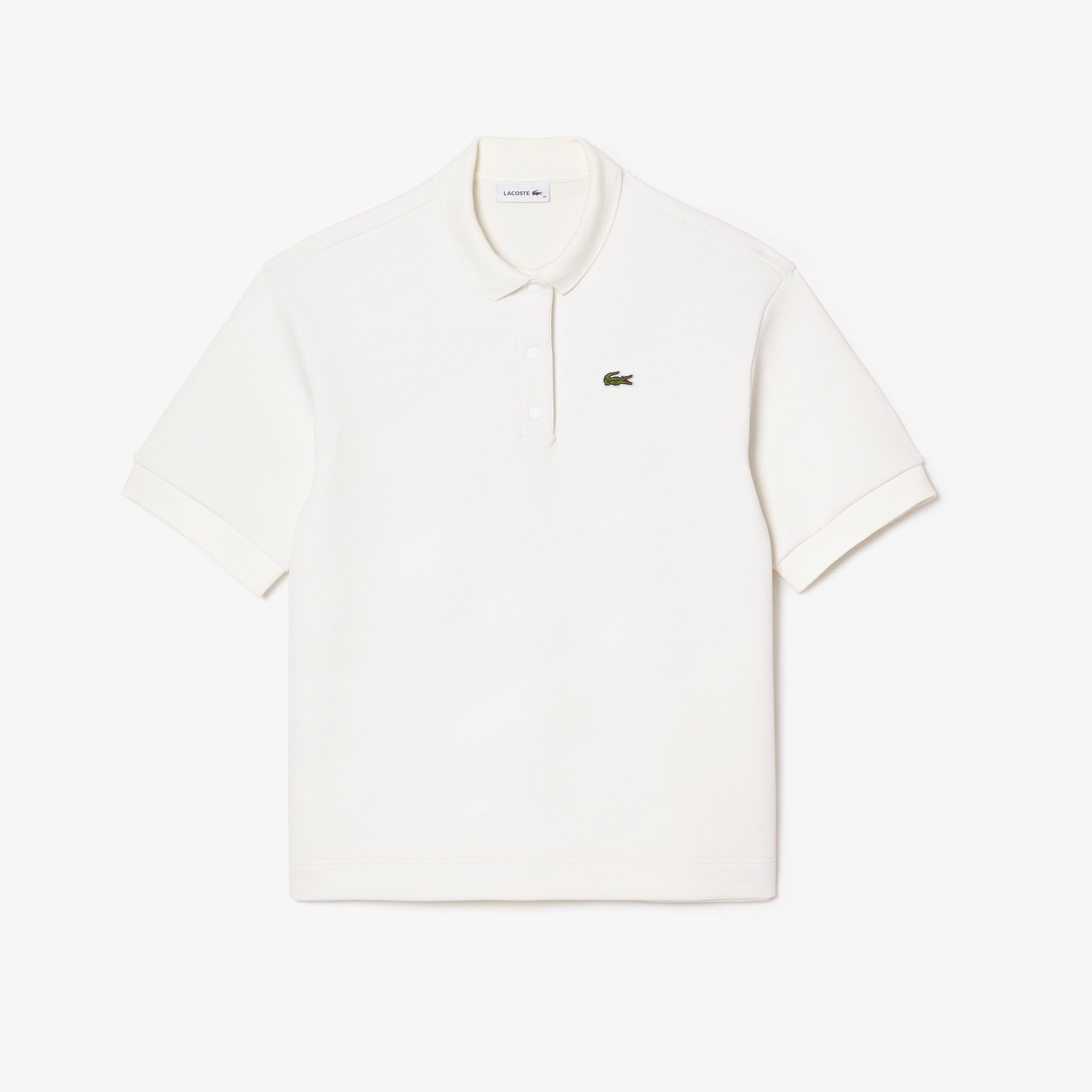 Oversized Pique Polo Shirt