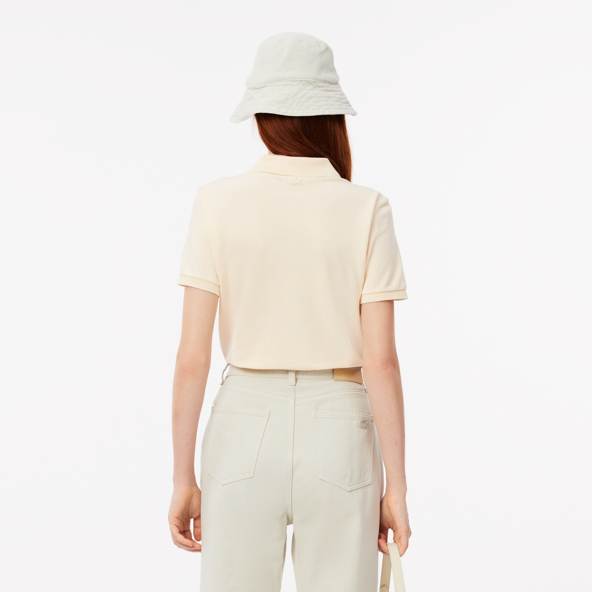 Wash Effect Pique Polo Shirt