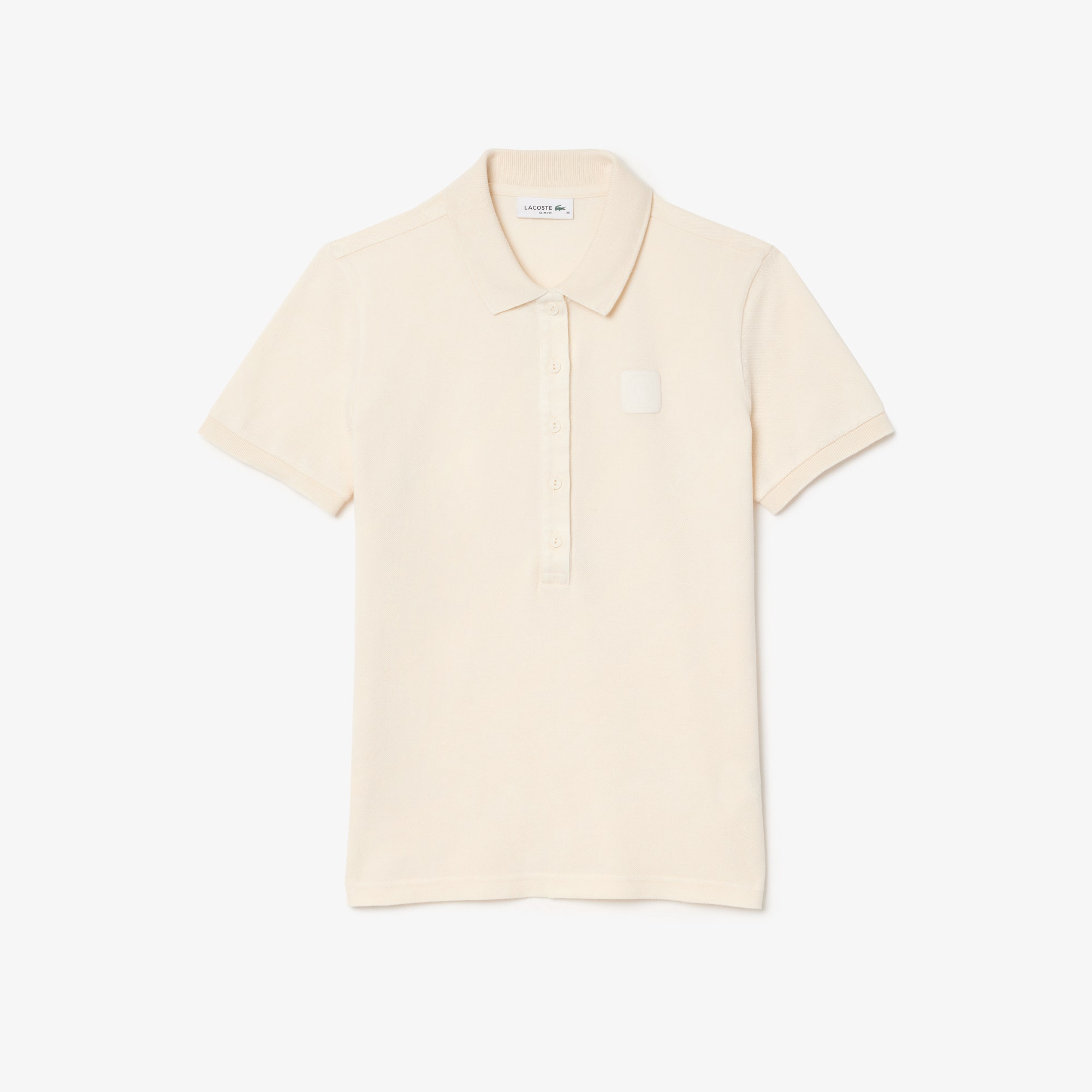 Wash Effect Pique Polo Shirt