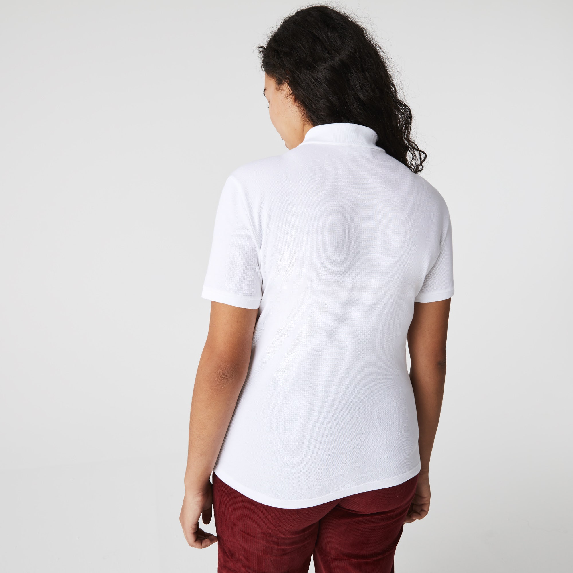 L.12.D Slim Fit Stretch Mini Pique Polo Shirt