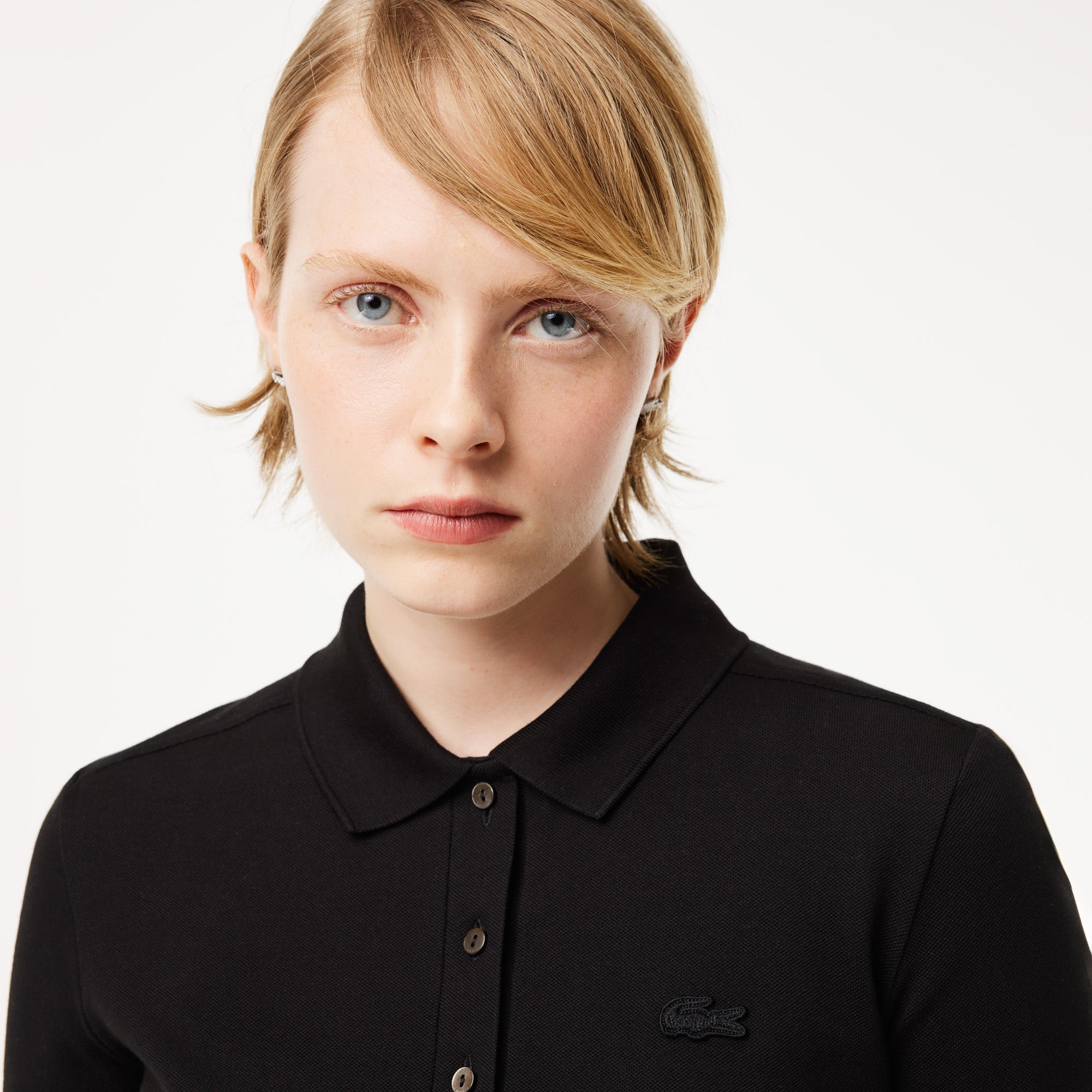 L.12.D Slim Fit Stretch Mini Pique Polo Shirt