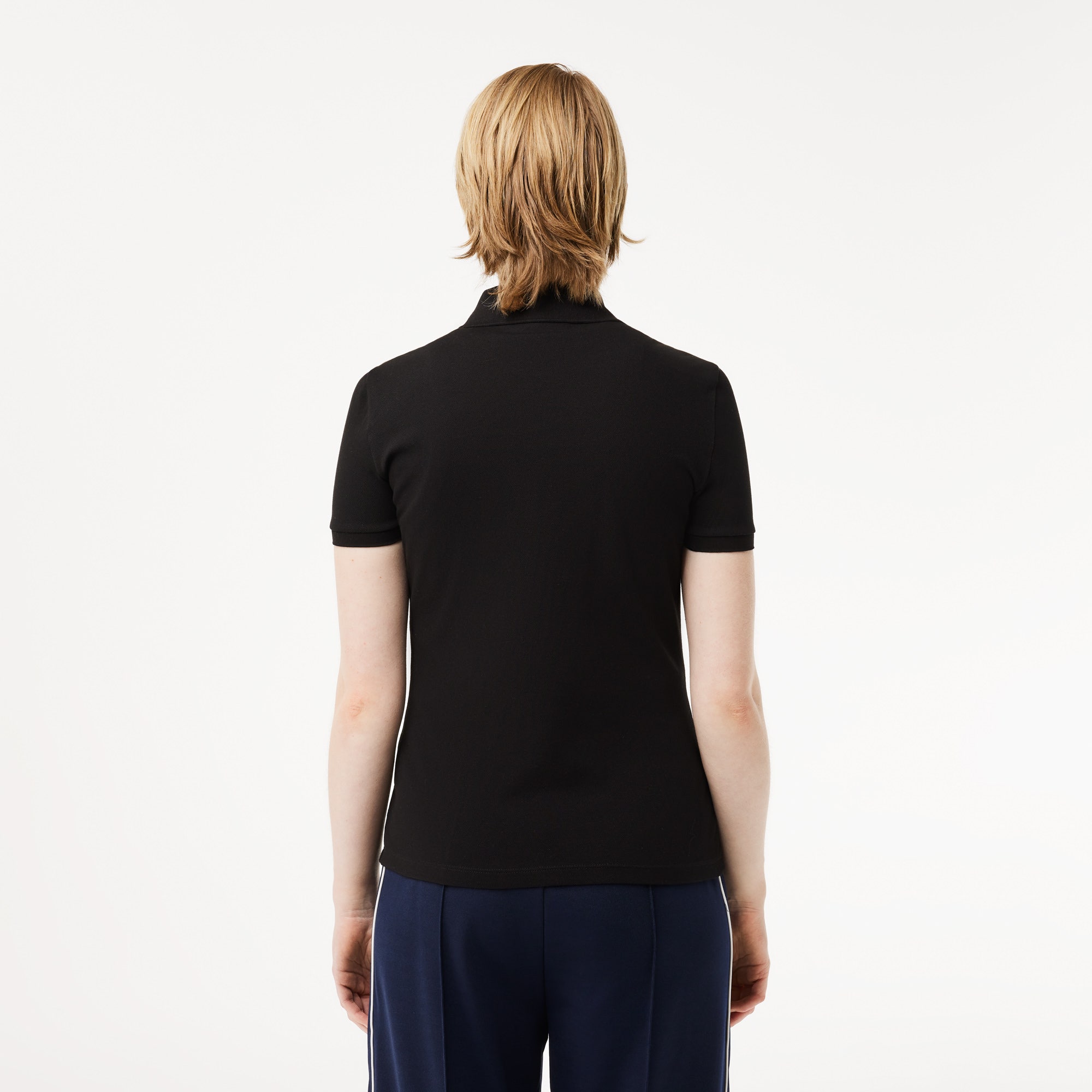 L.12.D Slim Fit Stretch Mini Pique Polo Shirt