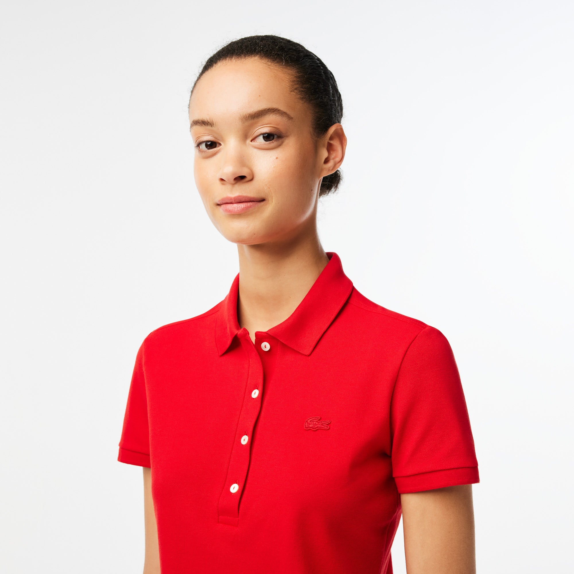 L.12.D Slim Fit Stretch Mini Pique Polo Shirt