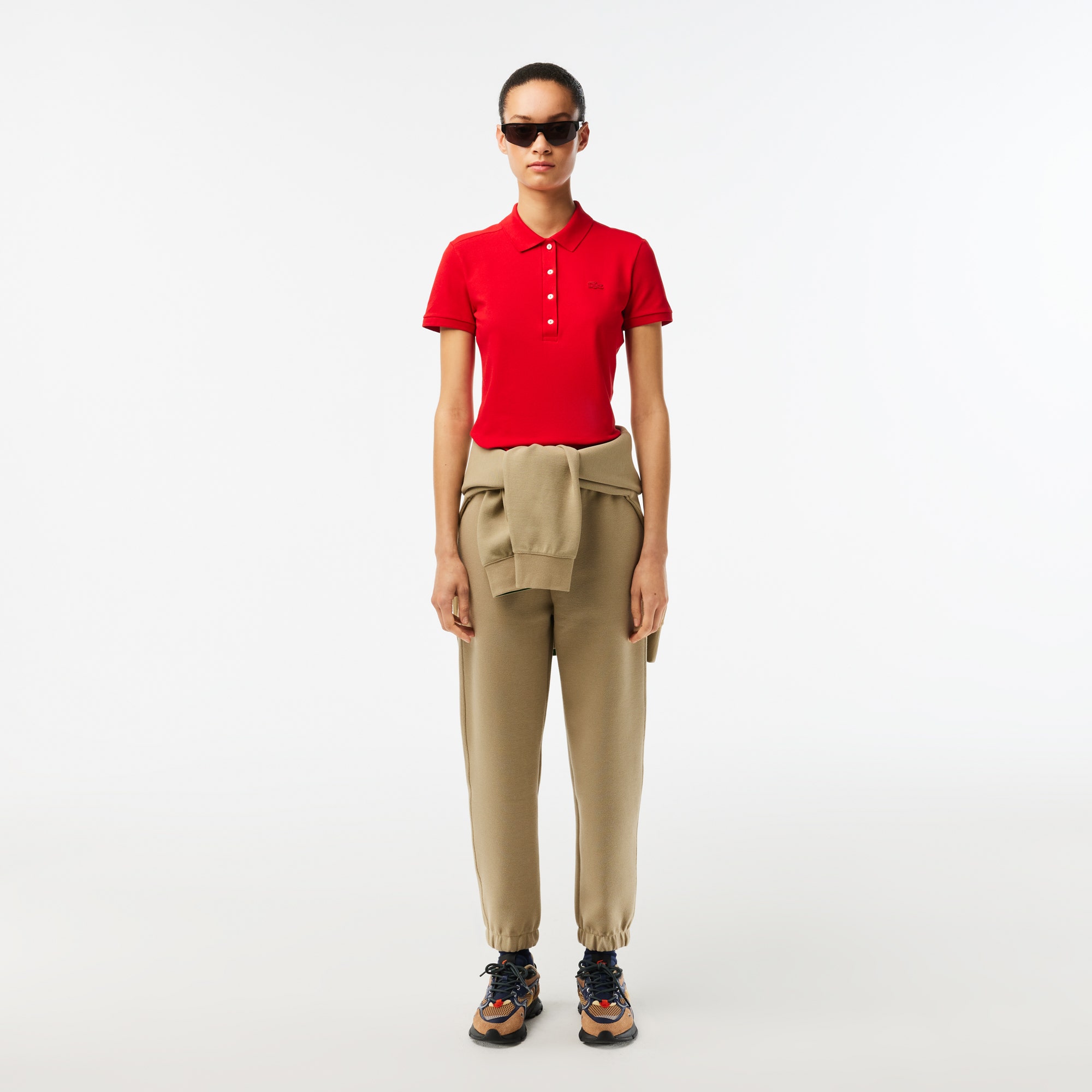 L.12.D Slim Fit Stretch Mini Pique Polo Shirt