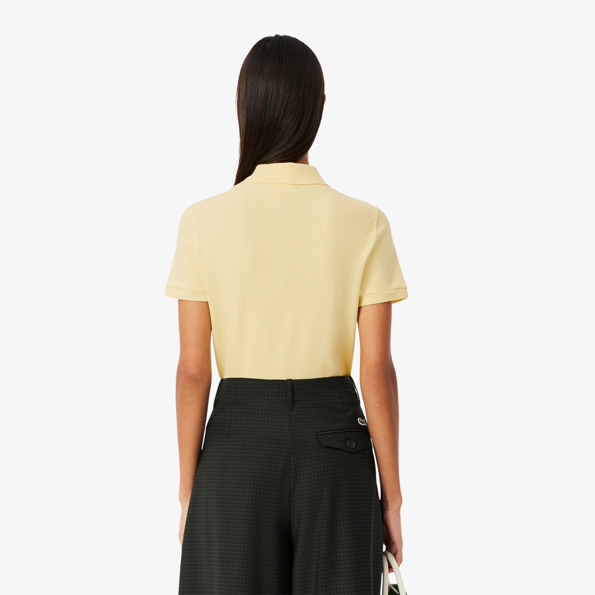 L.12.D Slim Fit Stretch Mini Pique Polo Shirt