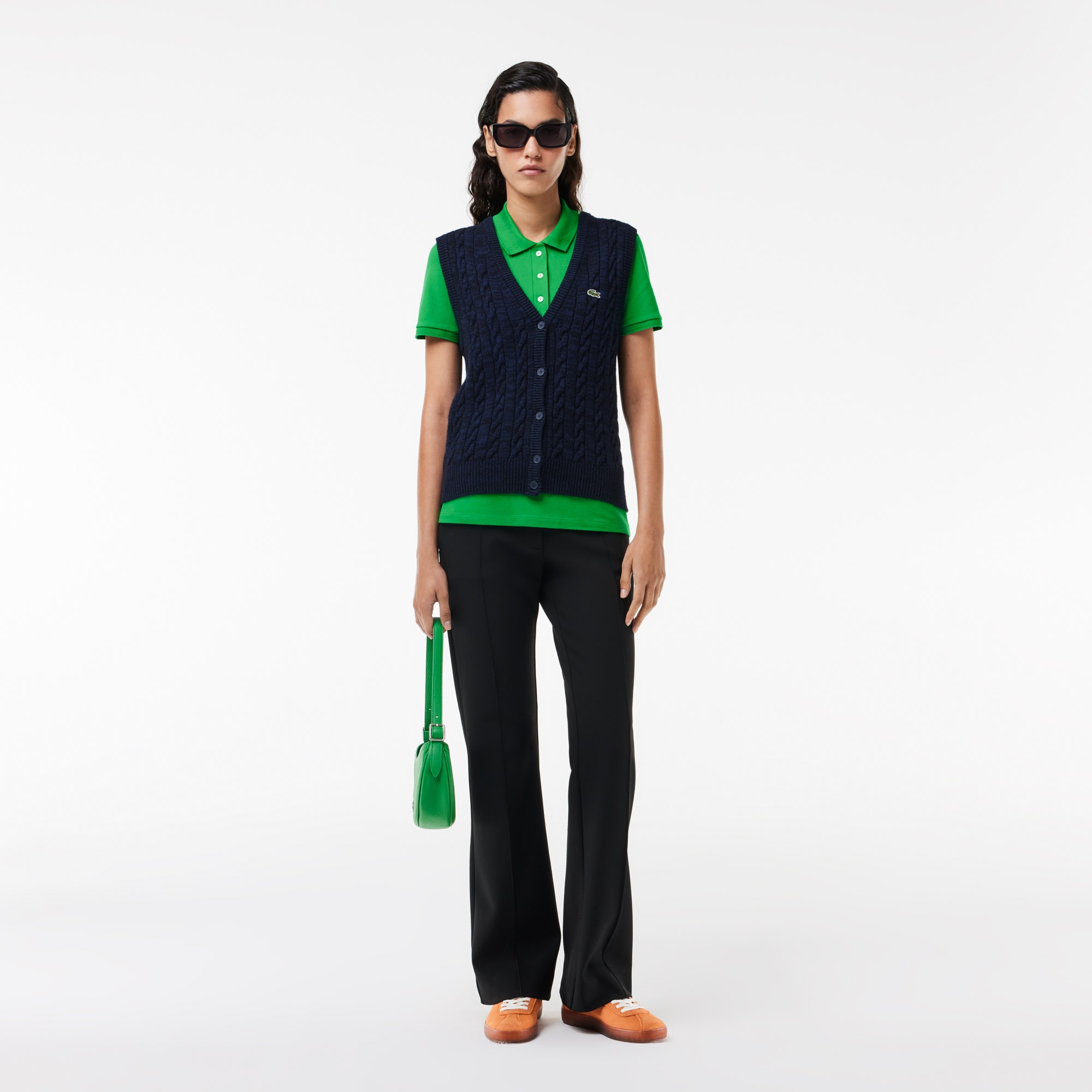 L.12.D Slim Fit Stretch Mini Pique Polo Shirt