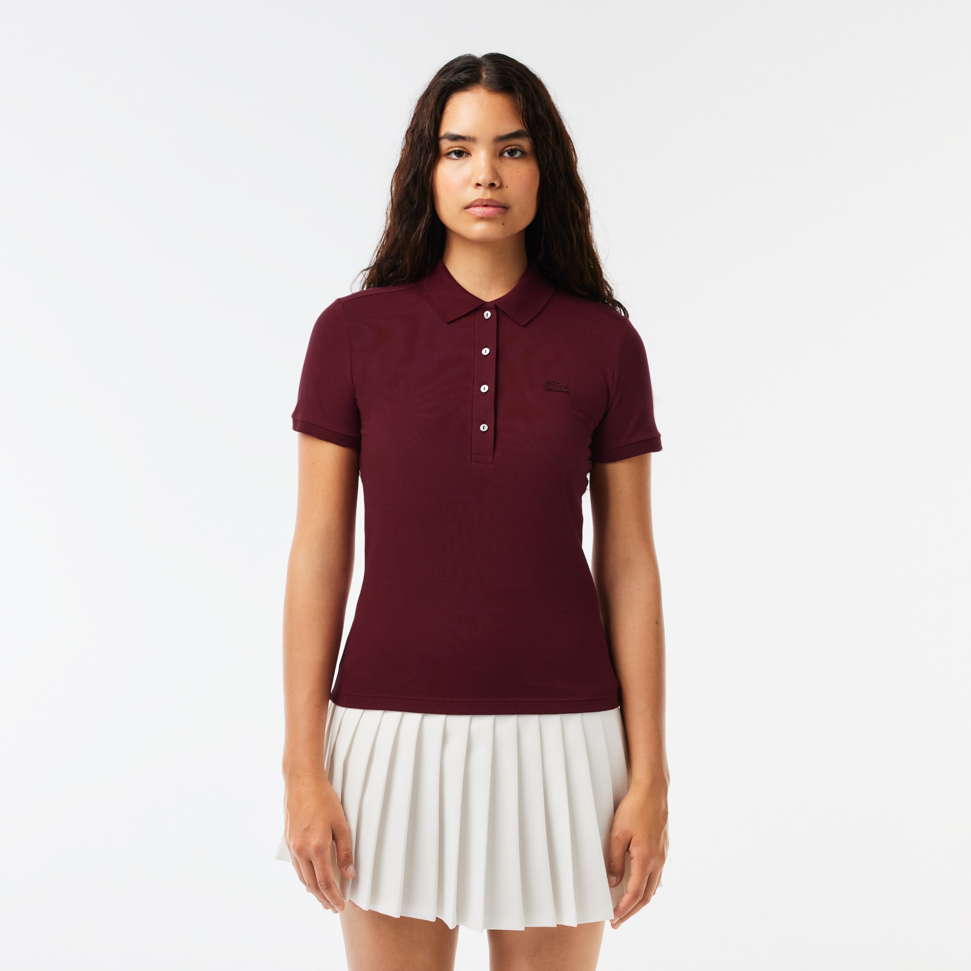 L.12.D Slim Fit Stretch Mini Pique Polo Shirt