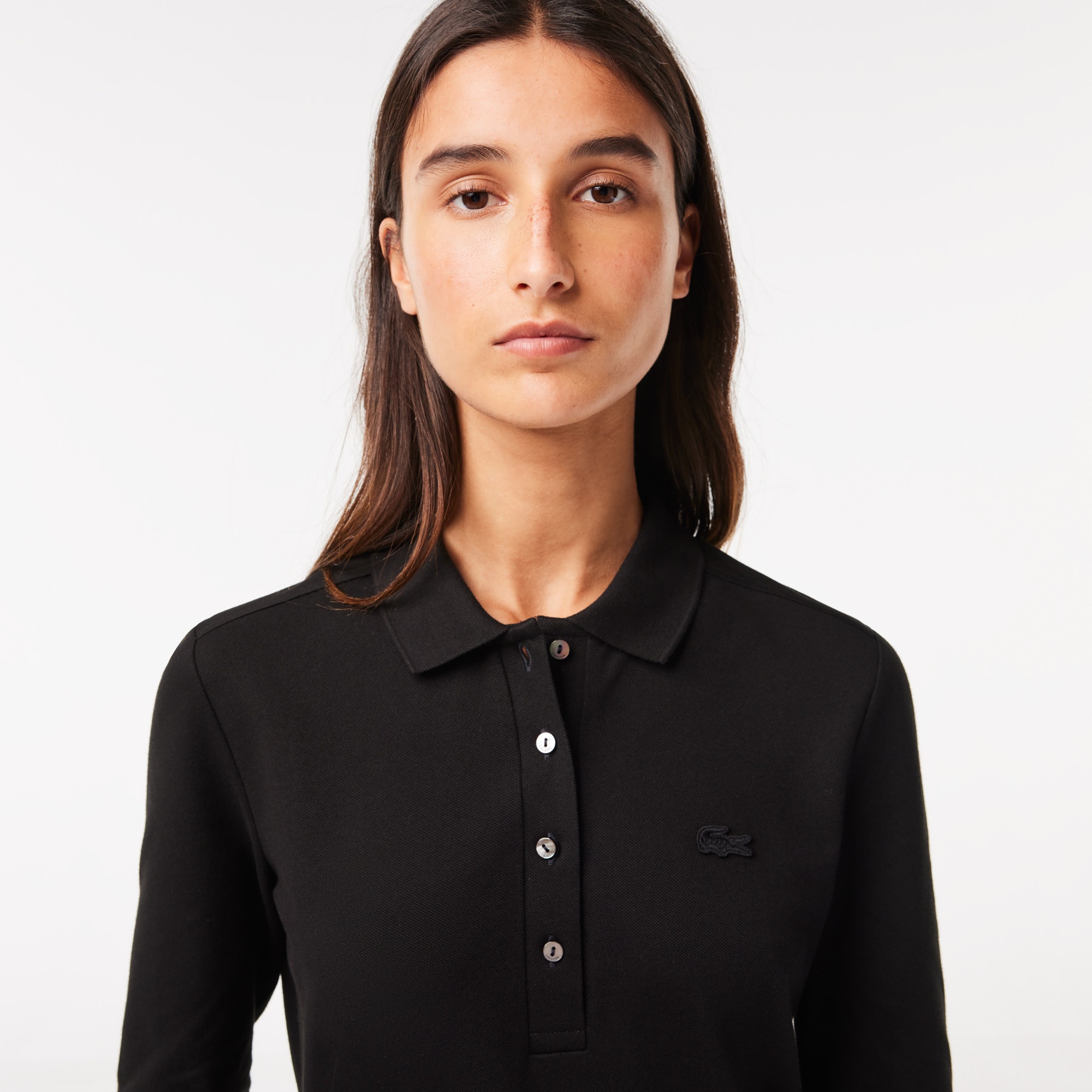 Women's Slim fit Stretch Pique Lacoste Polo Shirt