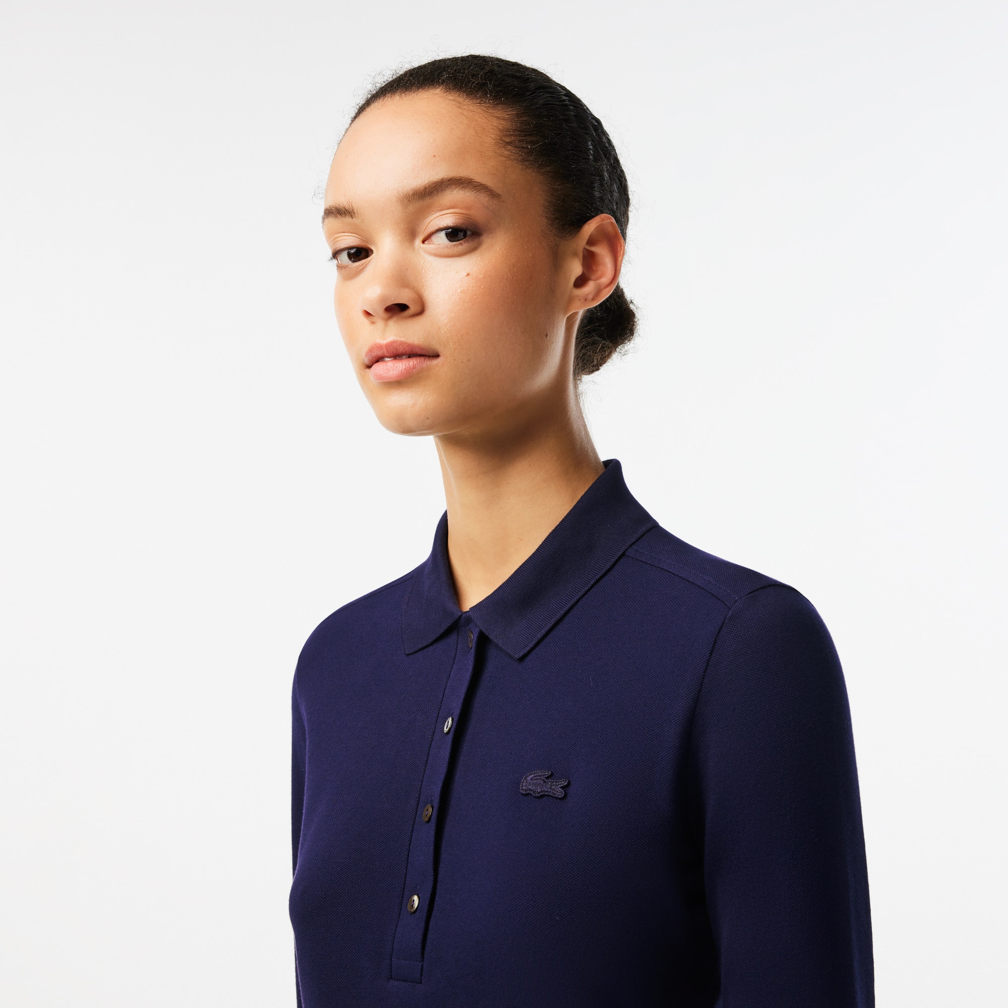 Women's Slim fit Stretch Pique Lacoste Polo Shirt