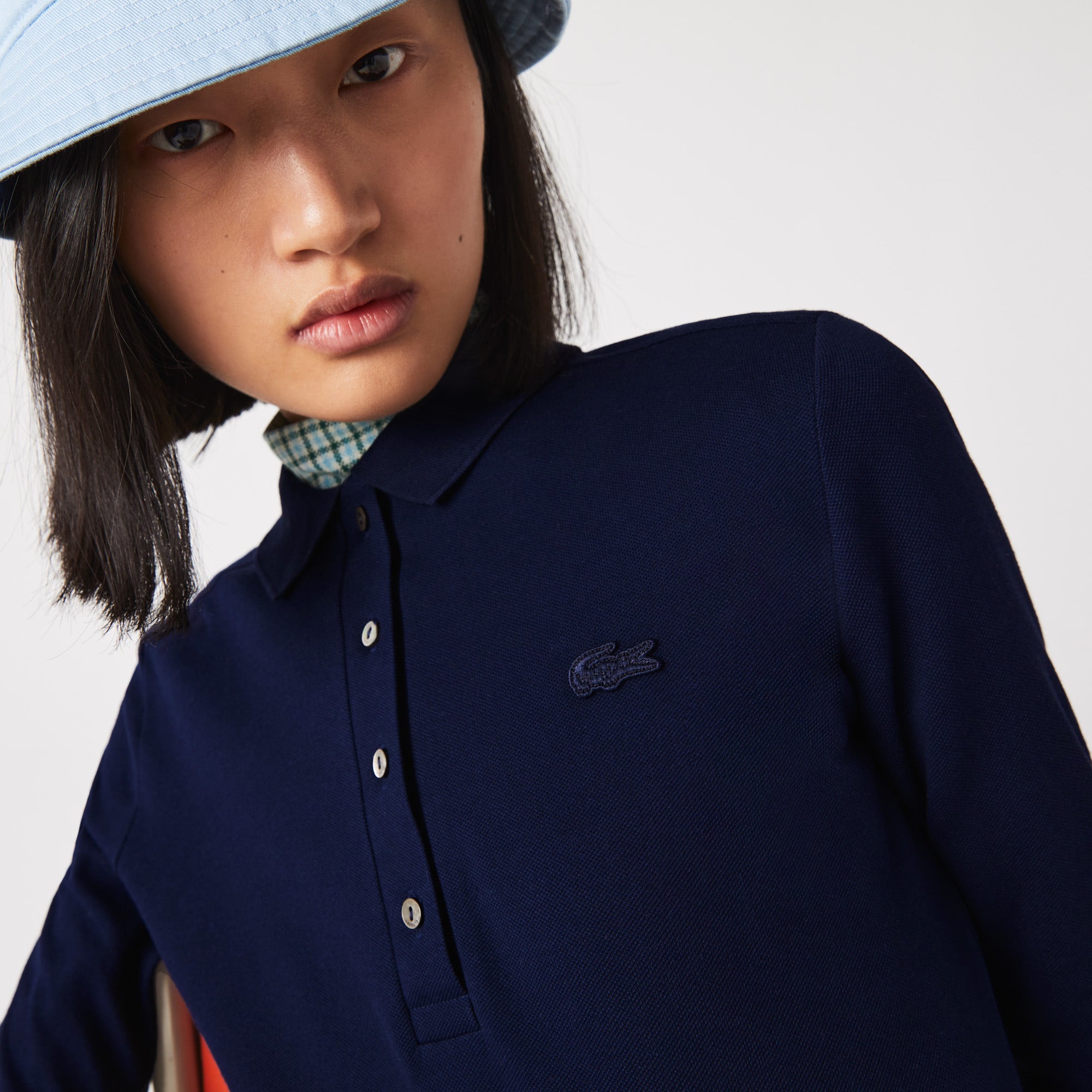 Women's Slim fit Stretch Pique Lacoste Polo Shirt