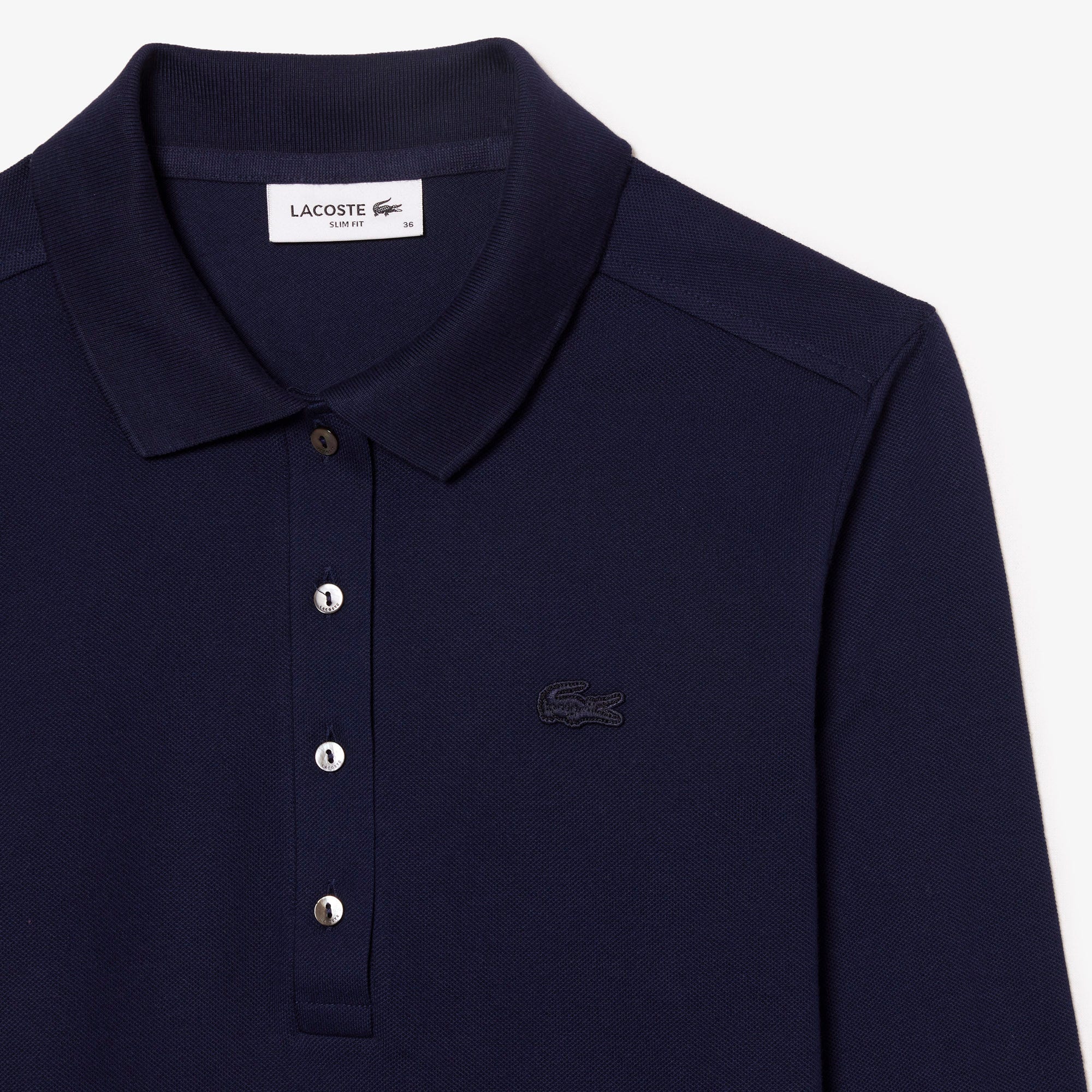 Women's Slim fit Stretch Pique Lacoste Polo Shirt