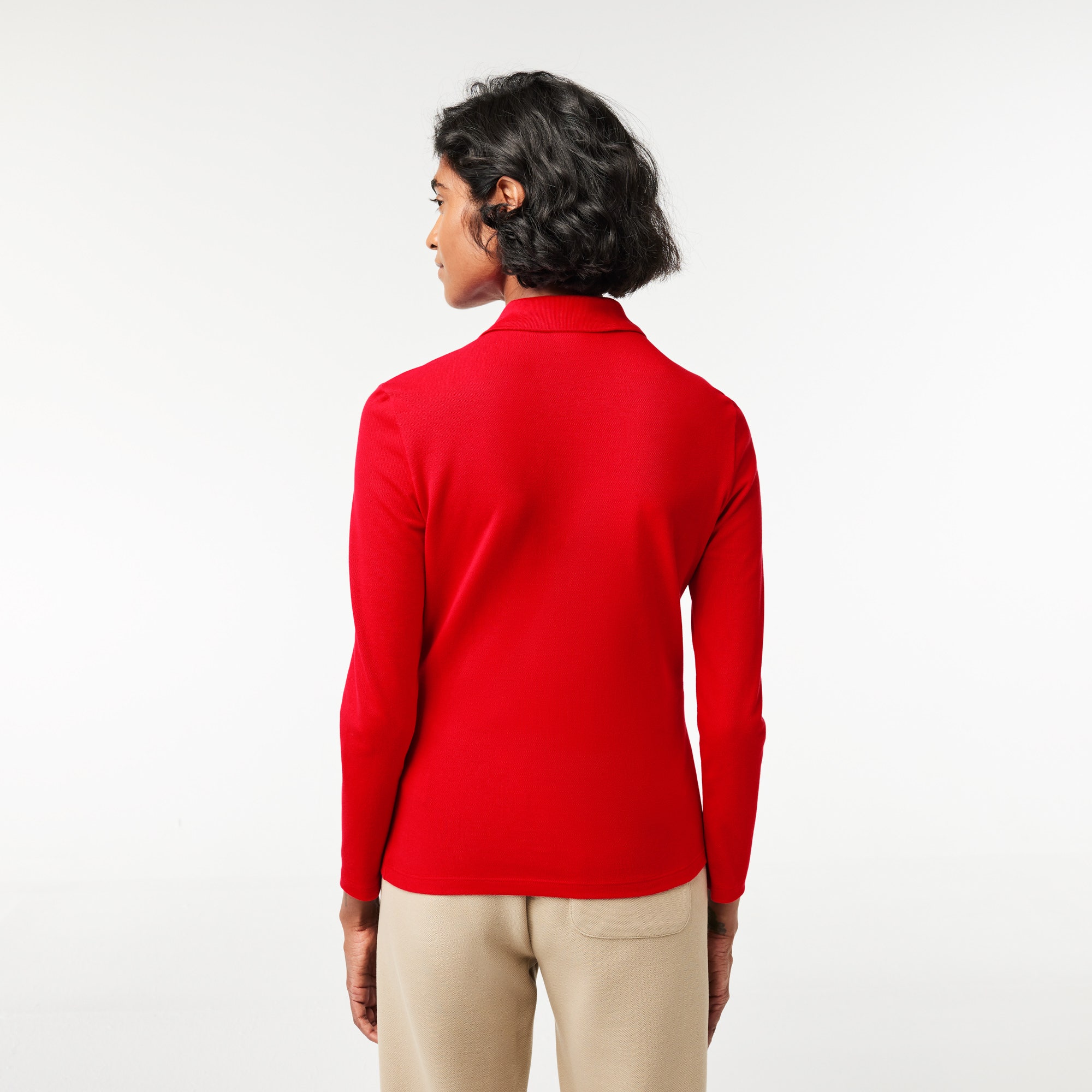 Women's Slim fit Stretch Pique Lacoste Polo Shirt