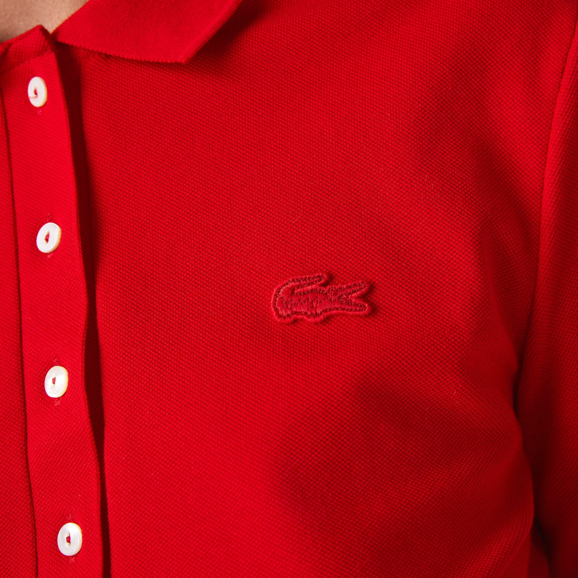 Women's Slim fit Stretch Pique Lacoste Polo Shirt