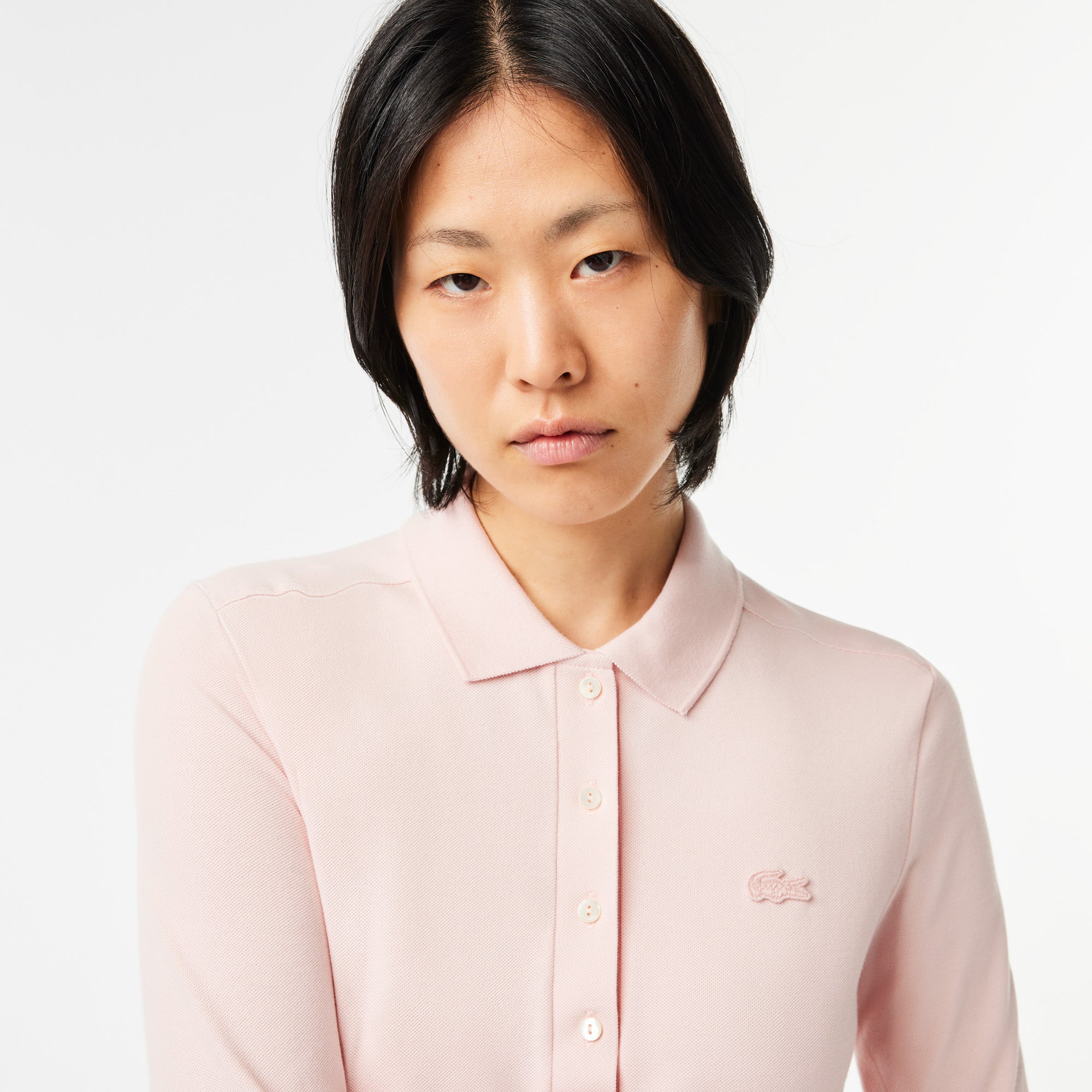 Women's Slim fit Stretch Pique Lacoste Polo Shirt