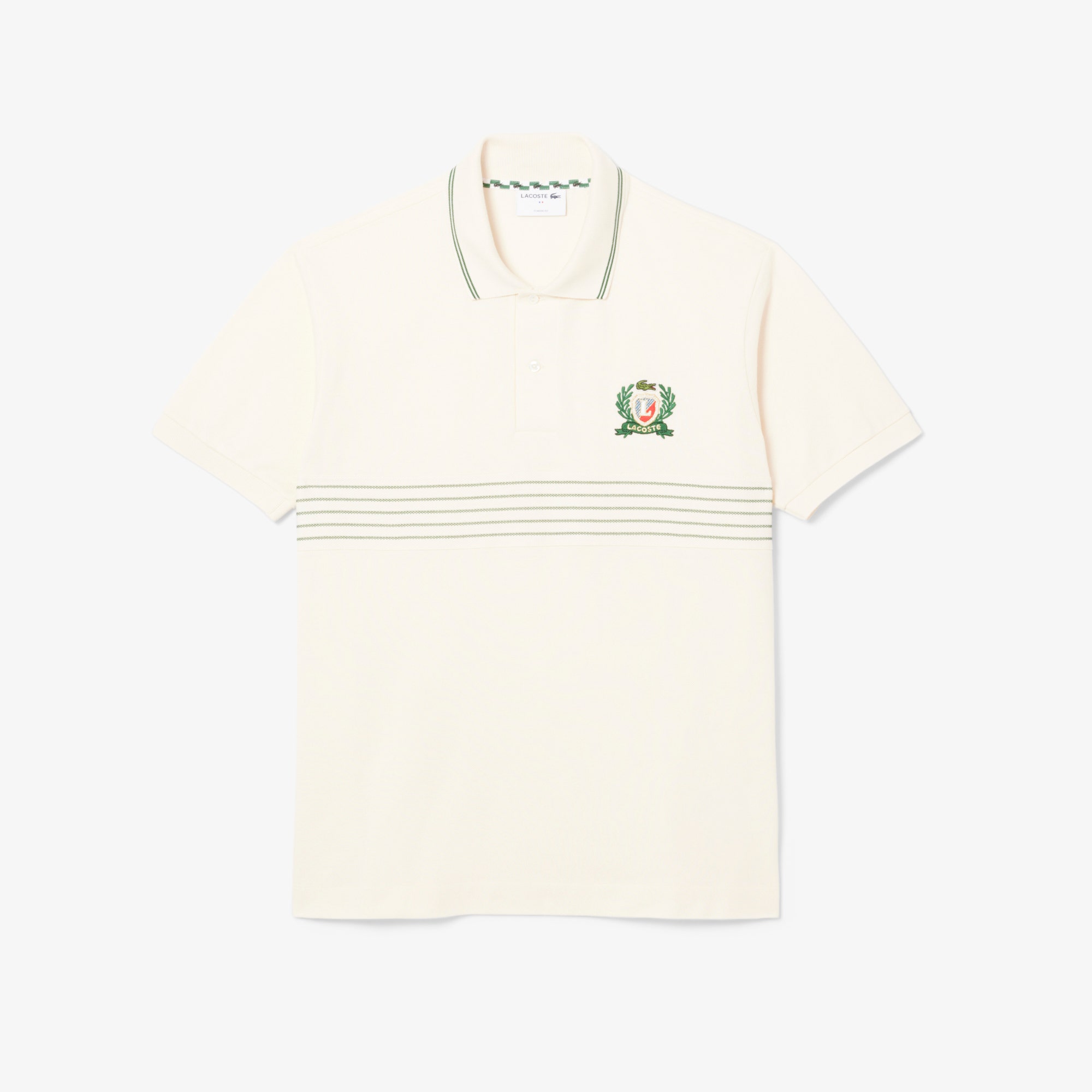 Classic Fit L.12.12 Embroidered Shield Polo Shirt