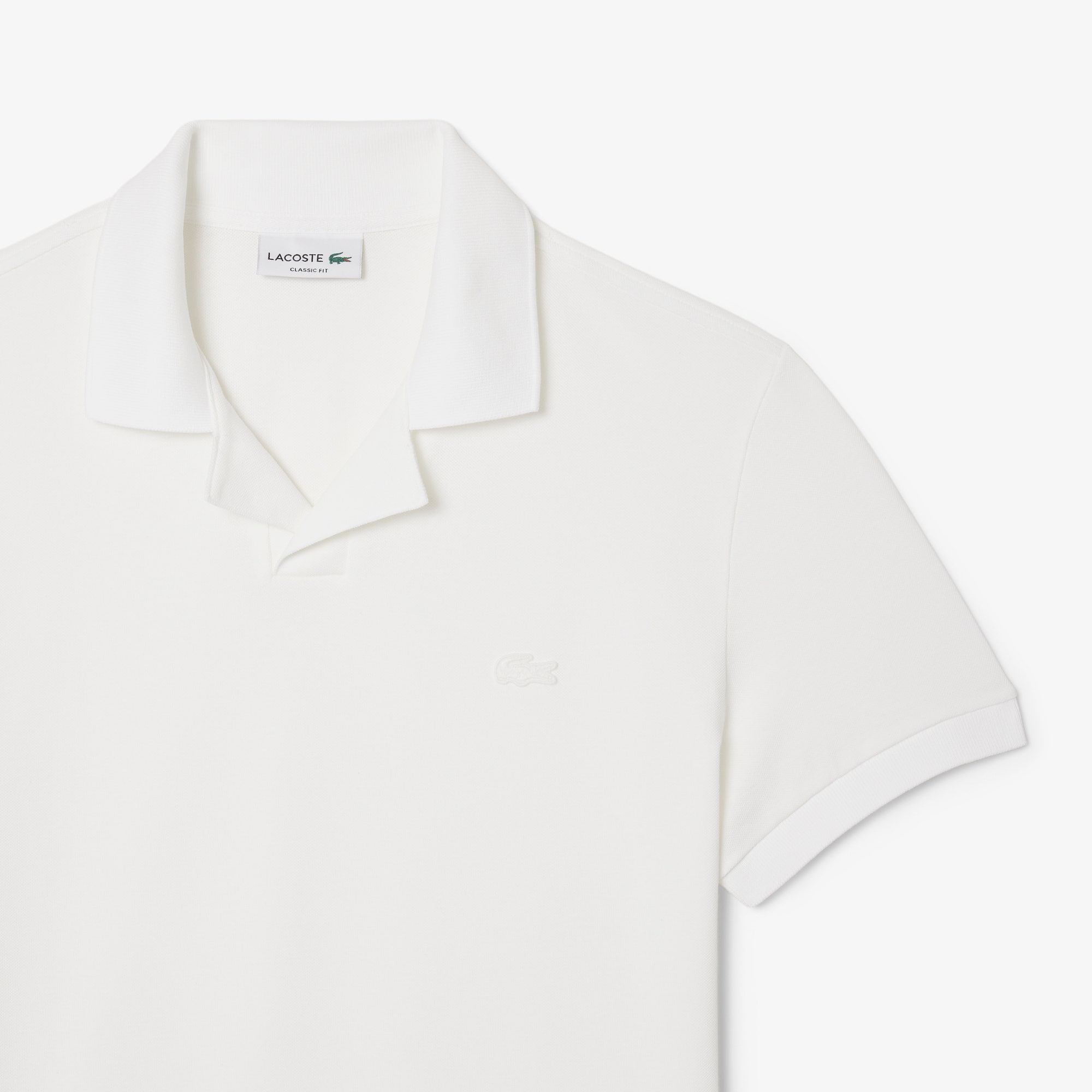 Classic Fit Open Neck Paris Polo Shirt