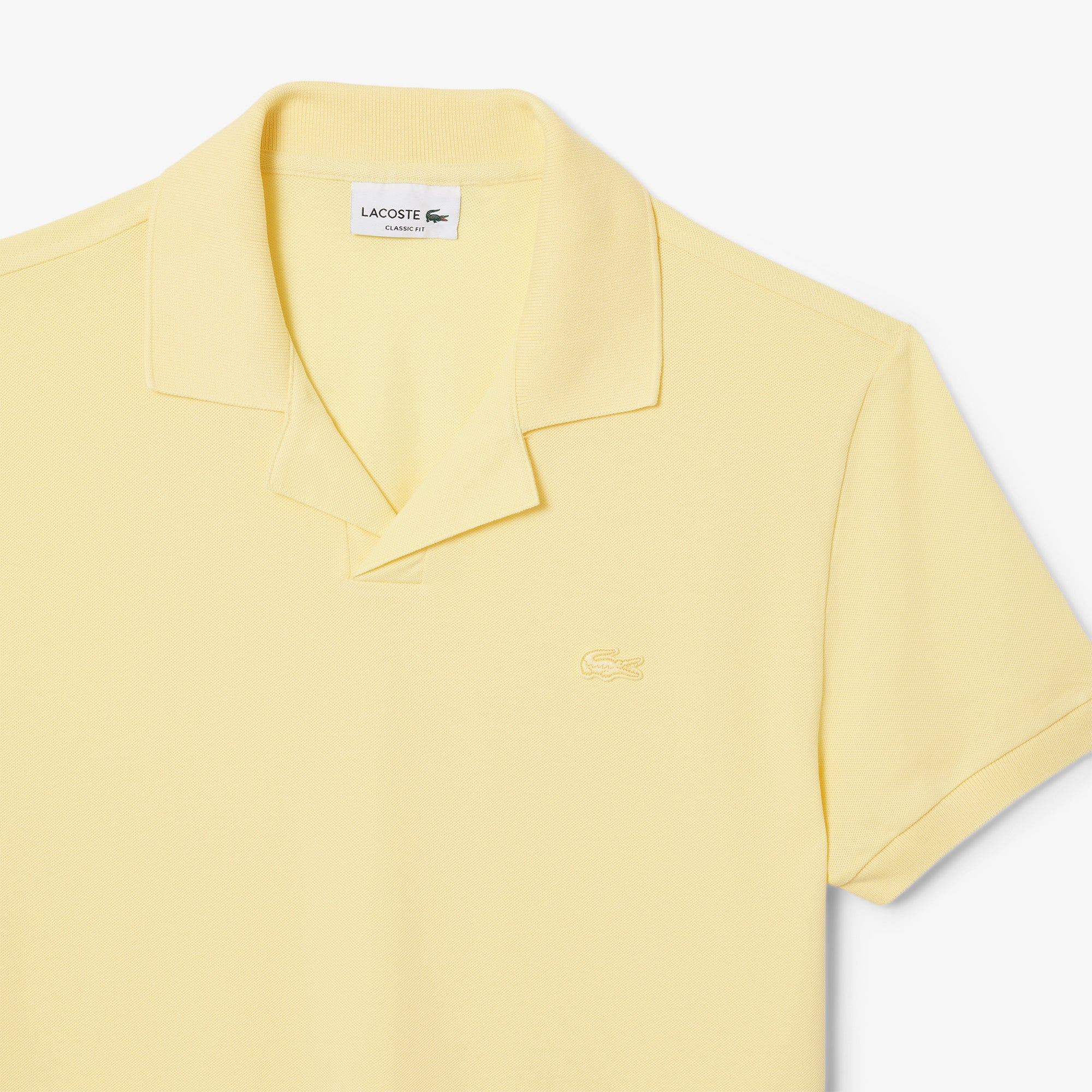 Classic Fit Open Neck Paris Polo Shirt