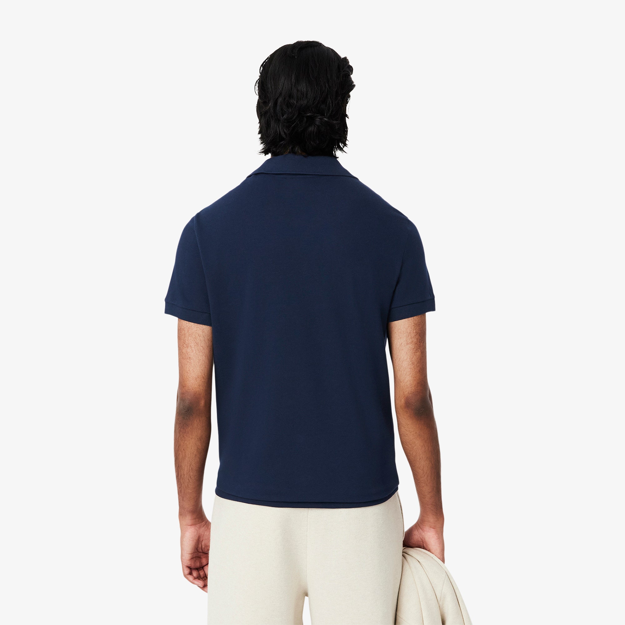 Classic Fit Open Neck Paris Polo Shirt