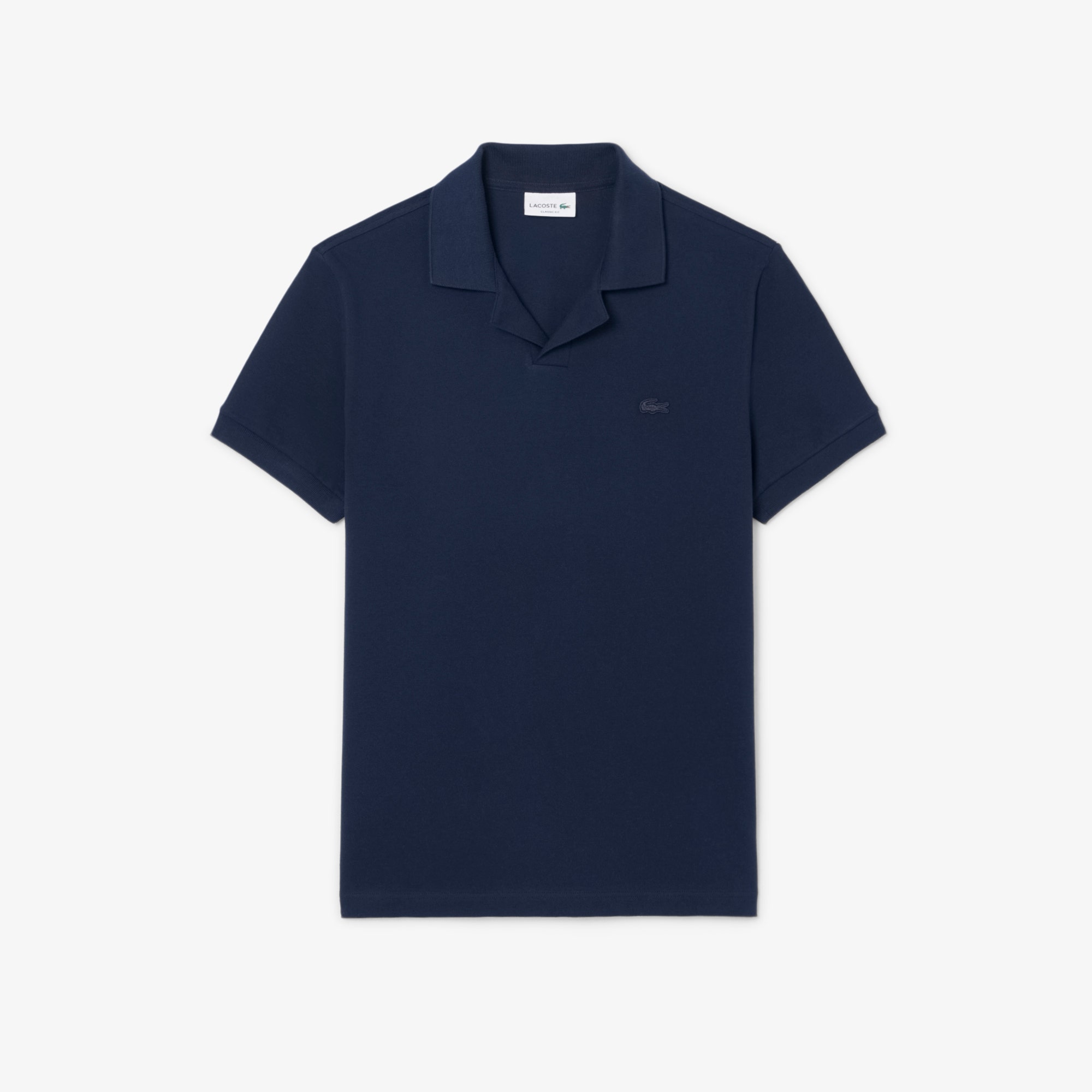 Classic Fit Open Neck Paris Polo Shirt