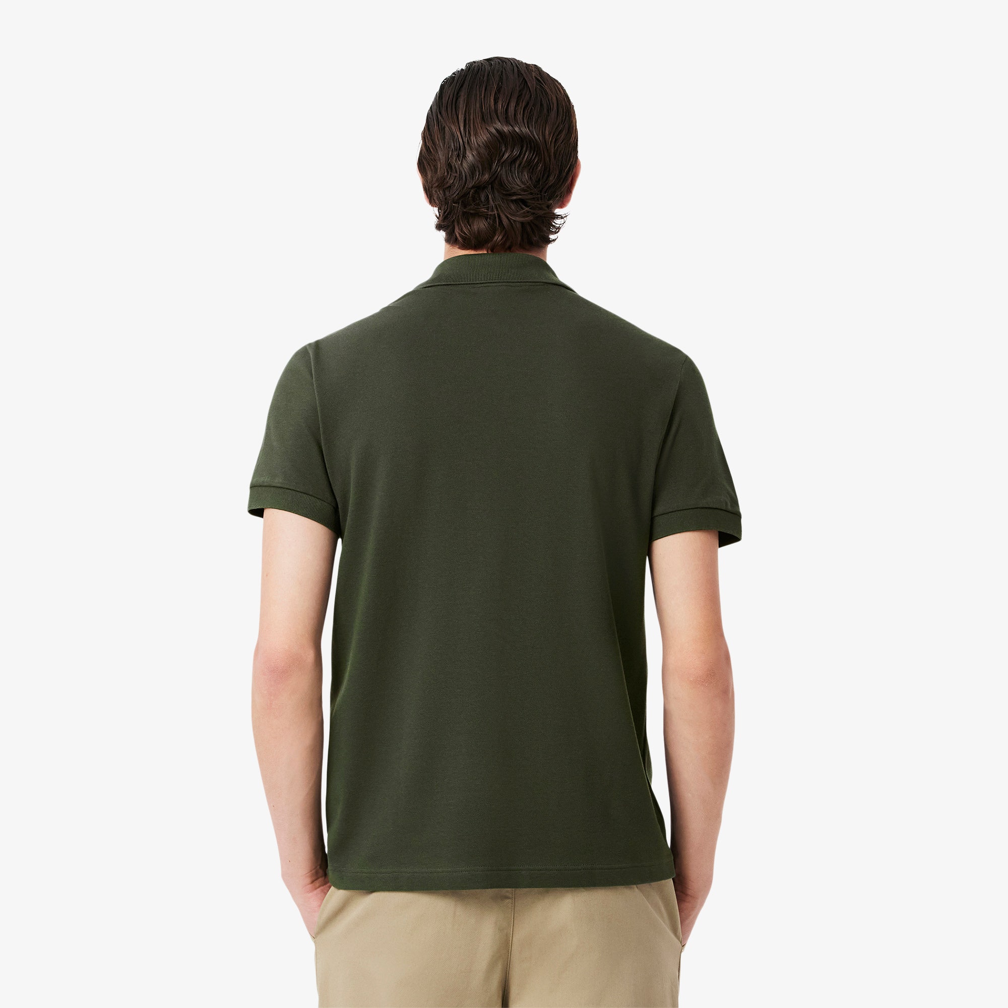 Classic Fit Open Neck Paris Polo Shirt
