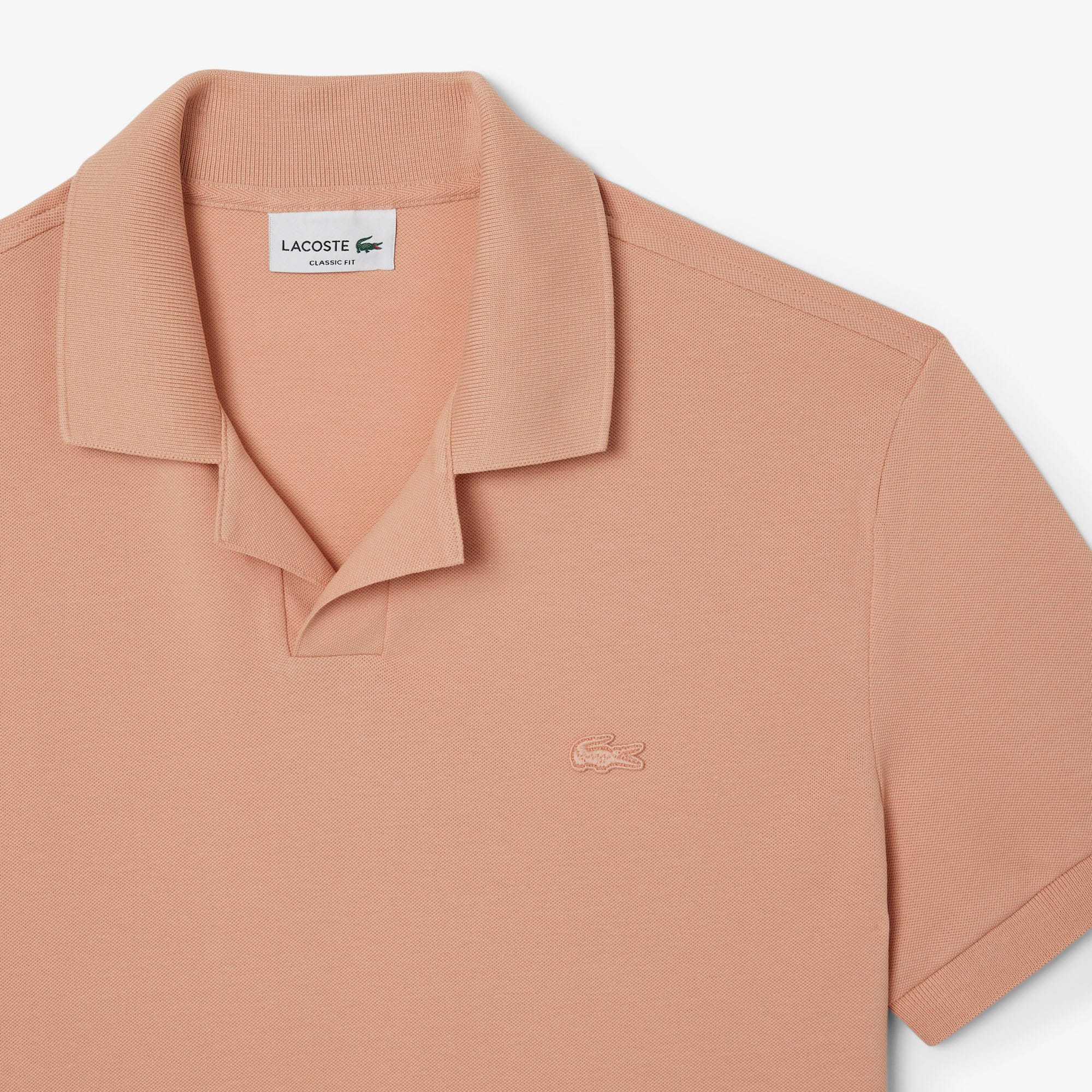 Classic Fit Open Neck Paris Polo Shirt