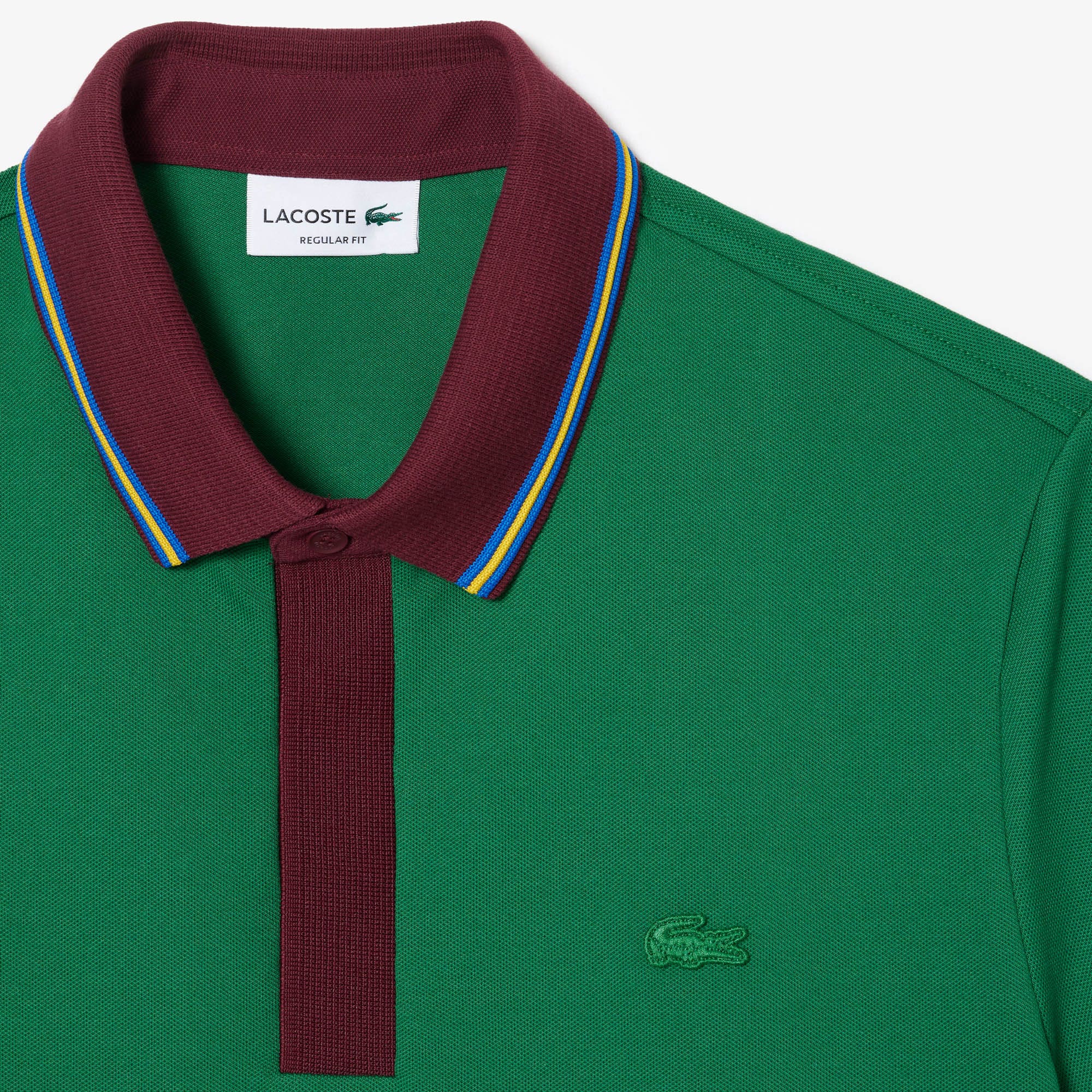 Smart Paris Regular Fit Contrast Neck Polo Shirt