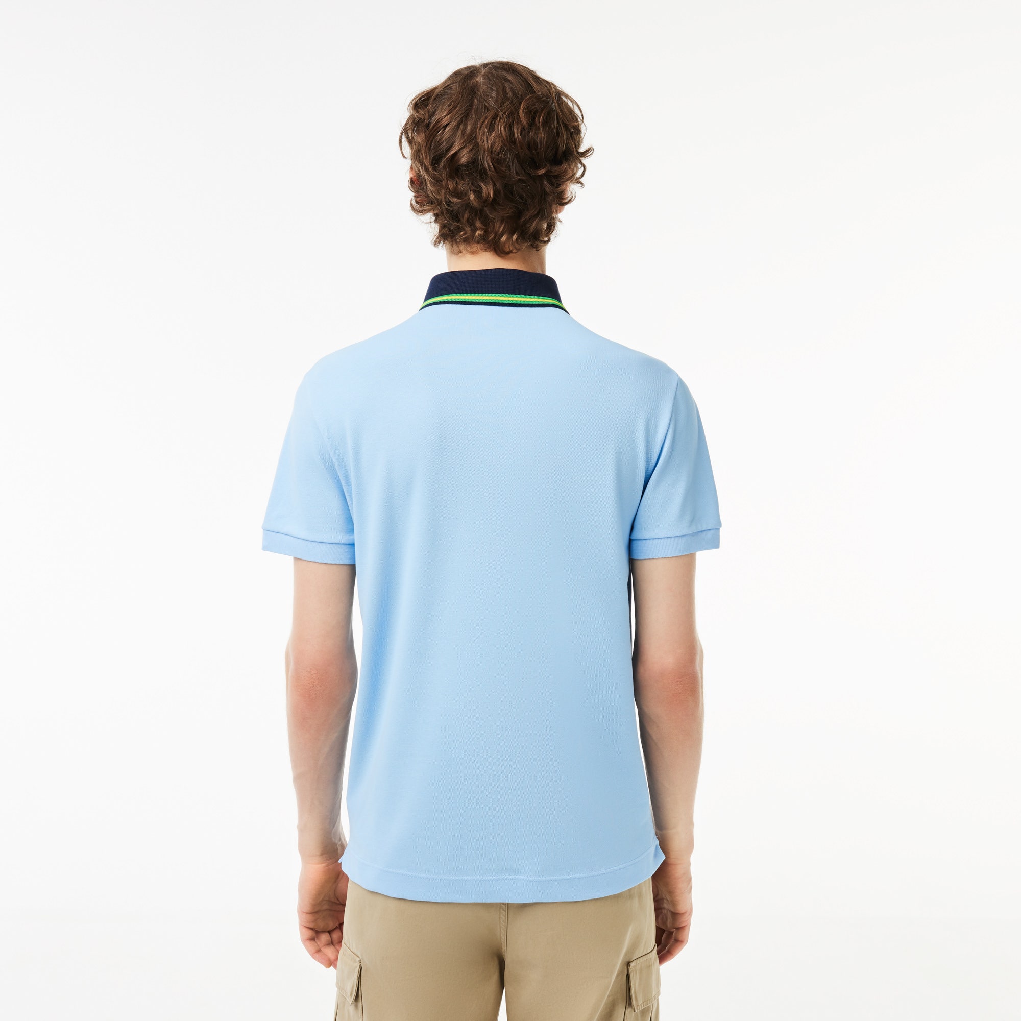 Smart Paris Regular Fit Contrast Neck Polo Shirt