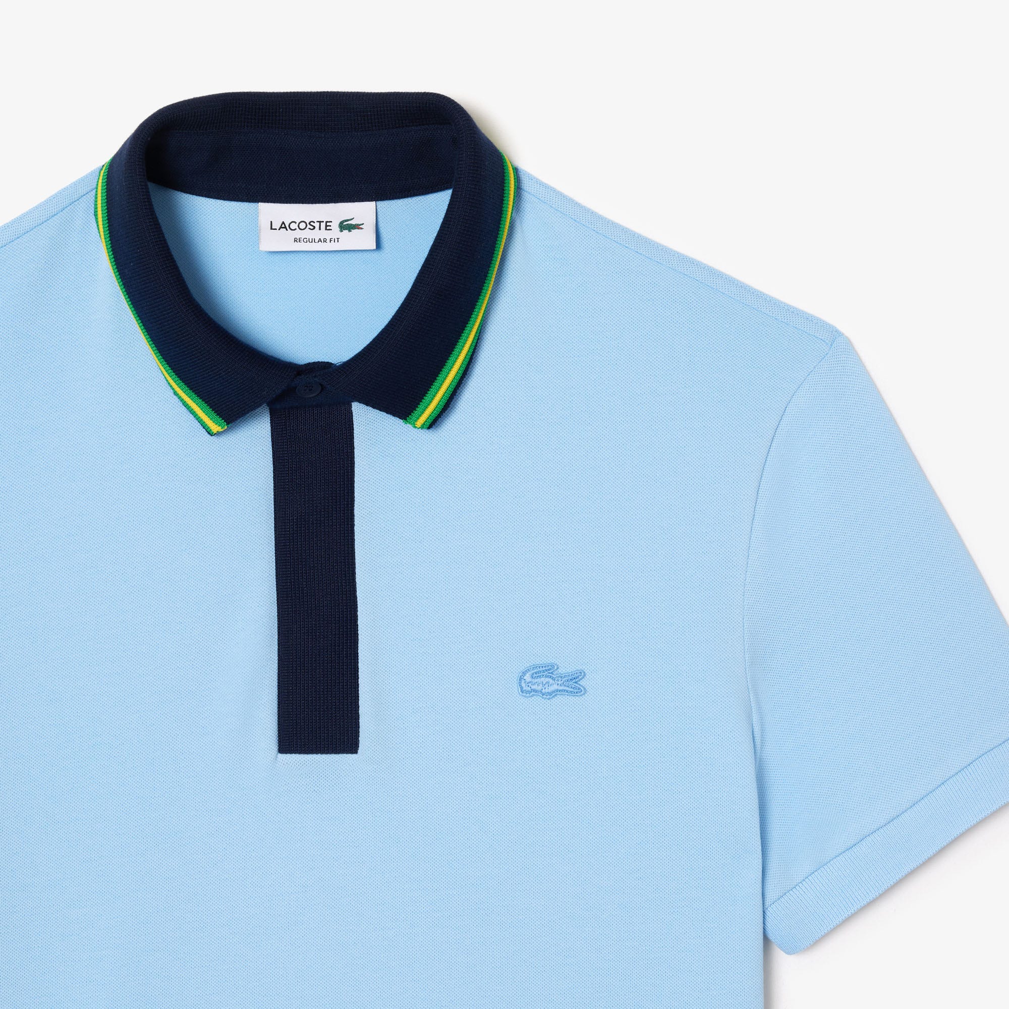 Smart Paris Regular Fit Contrast Neck Polo Shirt