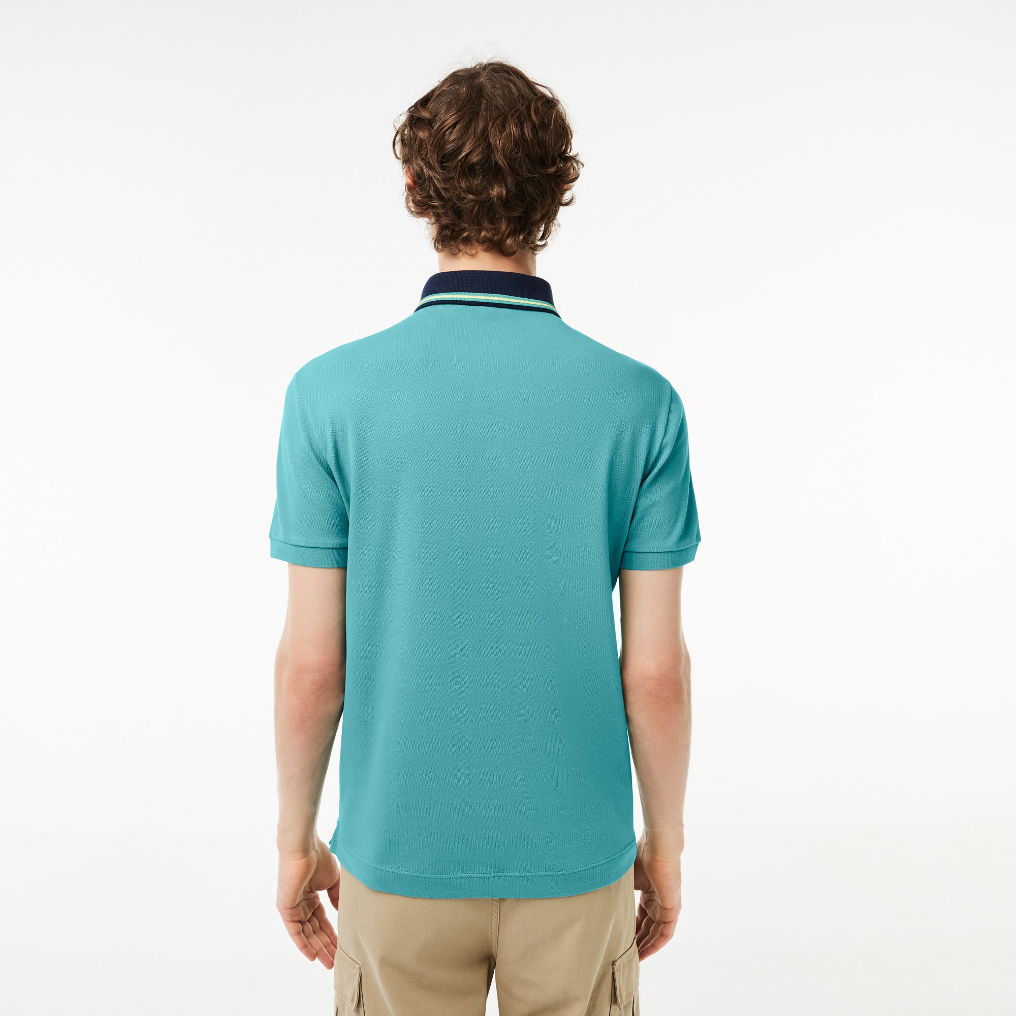 Smart Paris Regular Fit Contrast Neck Polo Shirt