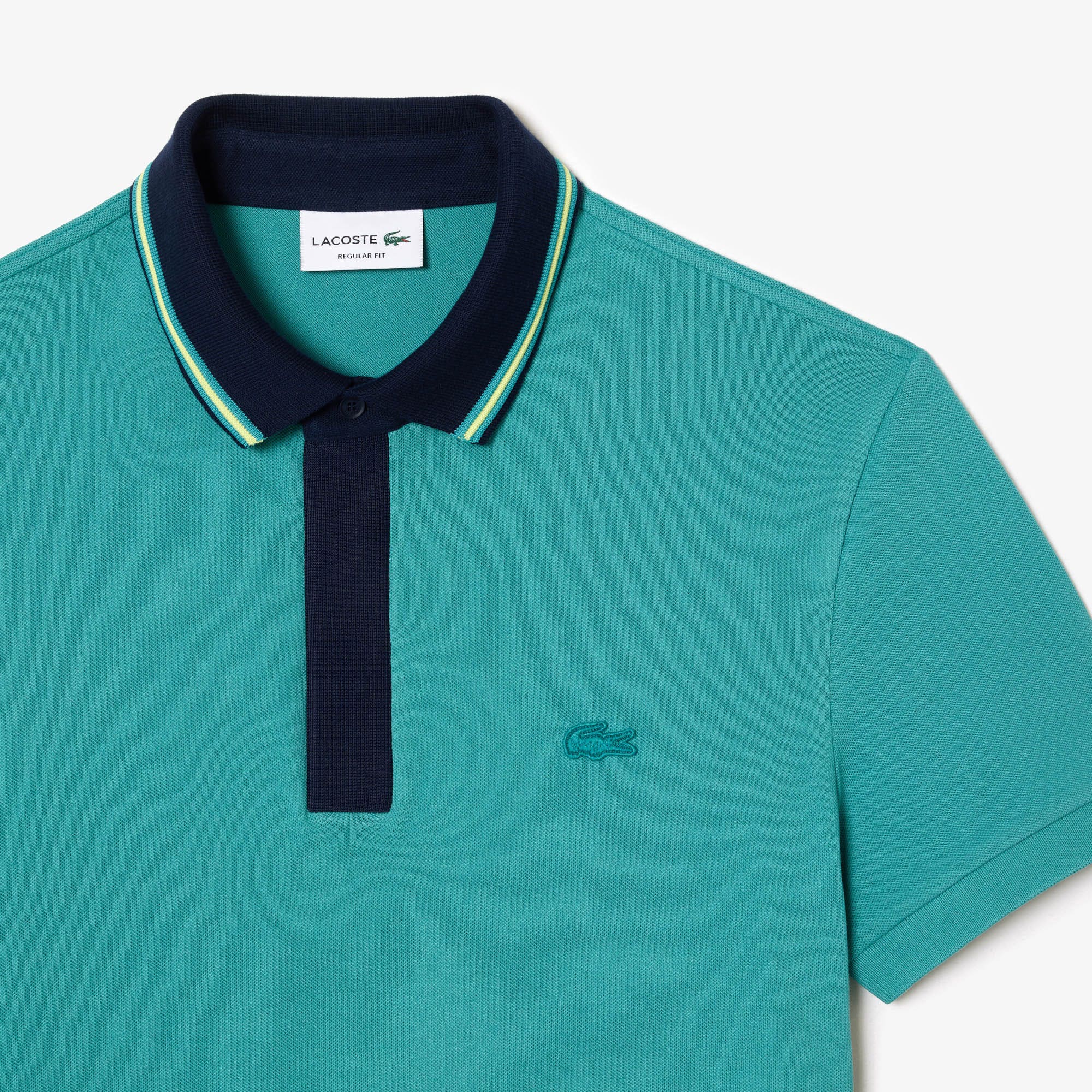 Smart Paris Regular Fit Contrast Neck Polo Shirt