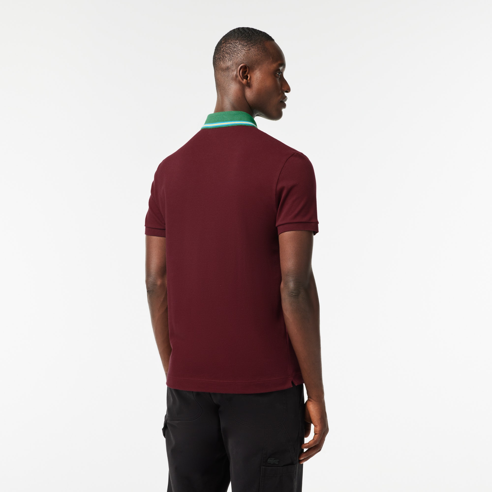 Smart Paris Regular Fit Contrast Neck Polo Shirt