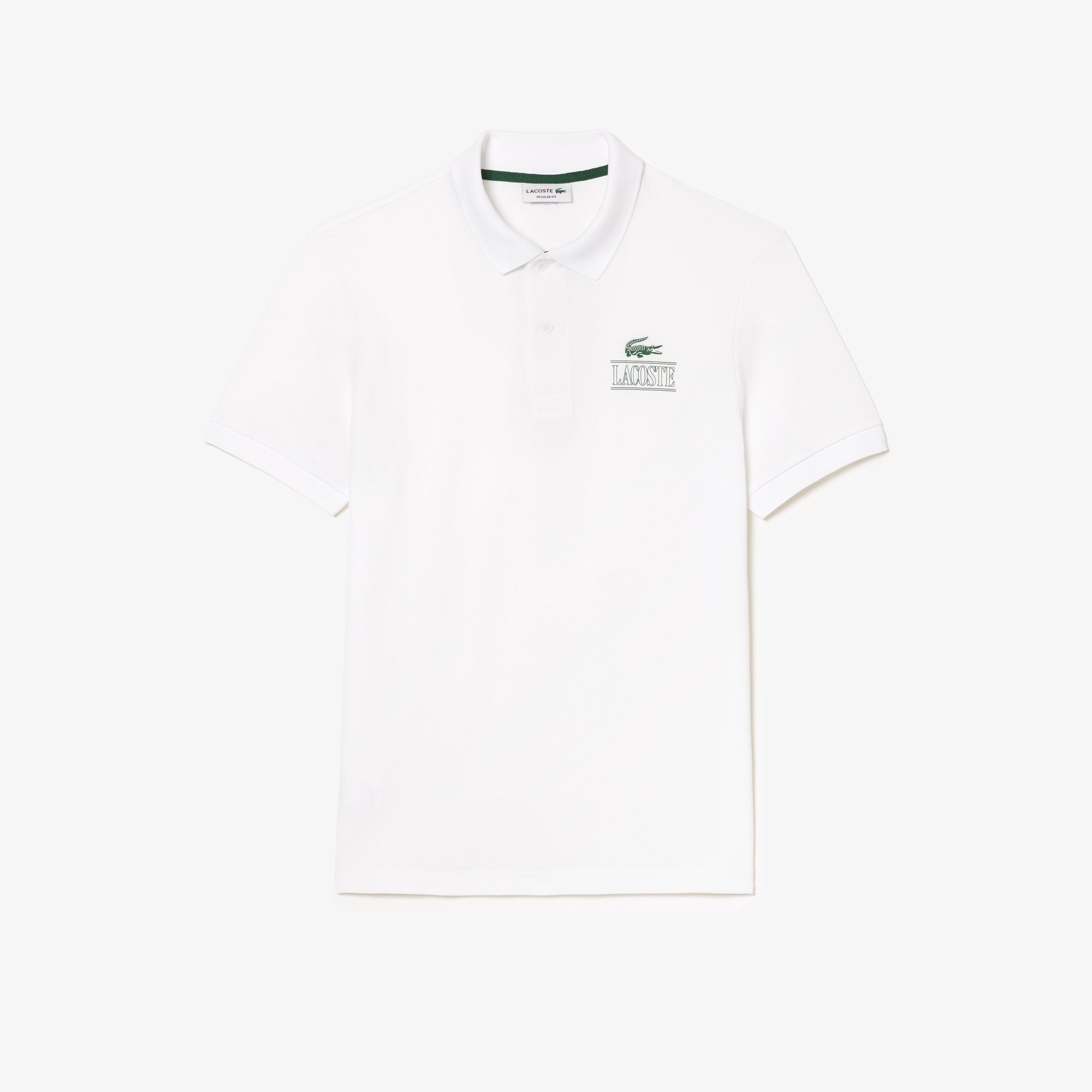 Regular Fit Stretch Mini Pique Polo Shirt