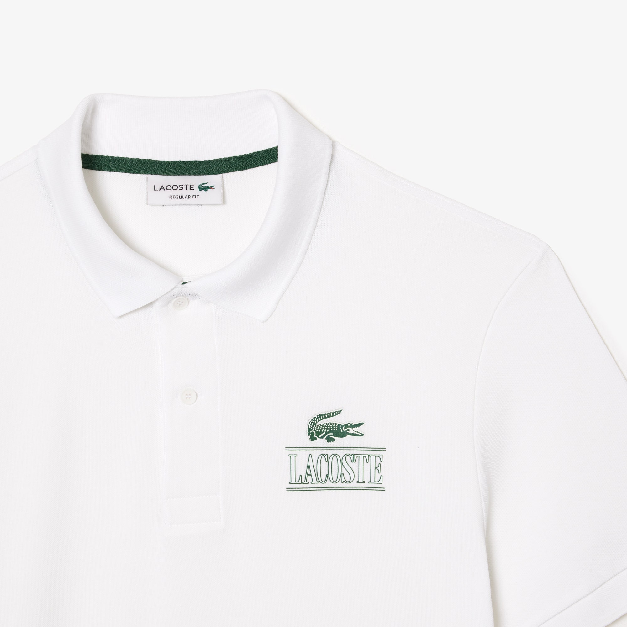 Regular Fit Stretch Mini Pique Polo Shirt