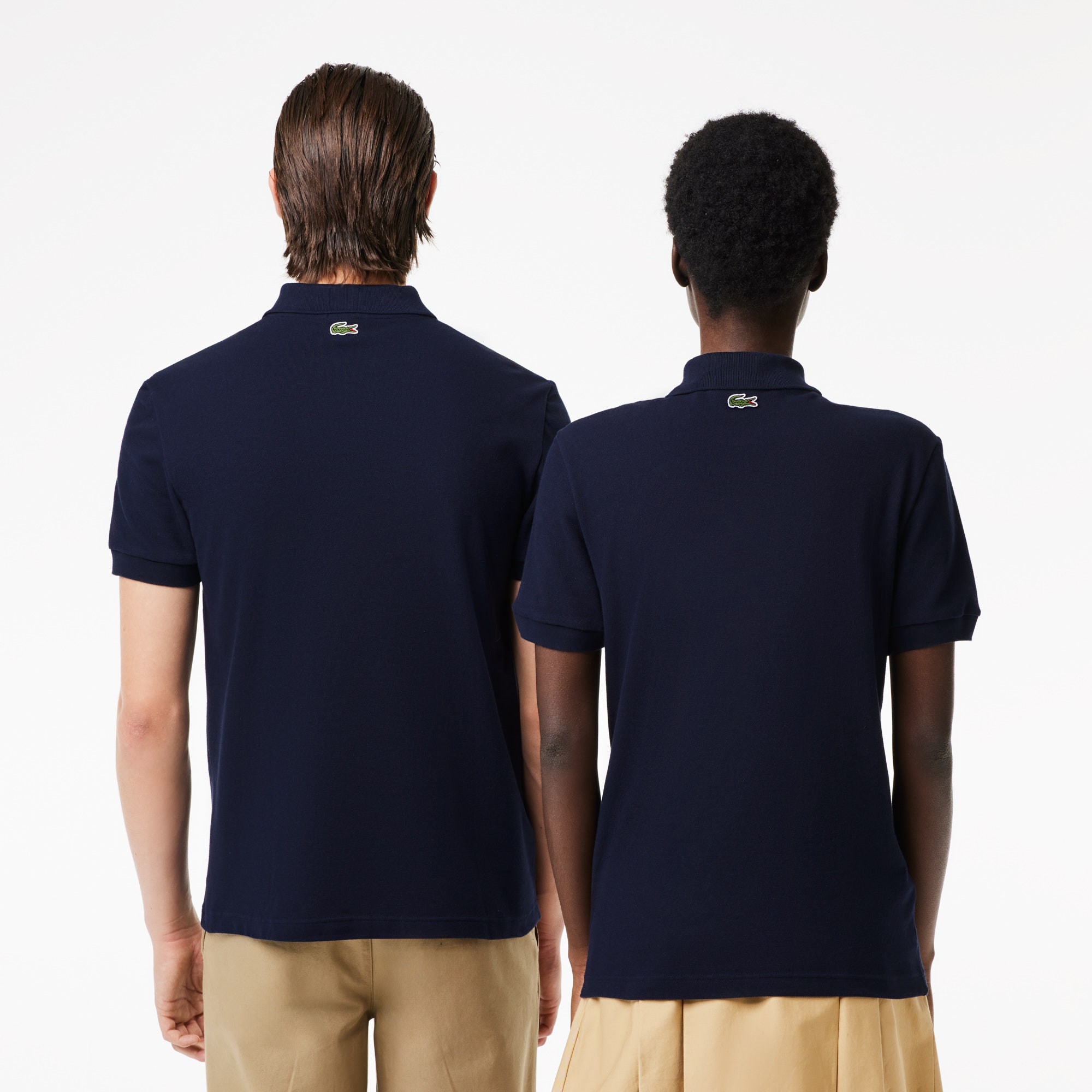 Regular Fit Stretch Mini Pique Polo Shirt