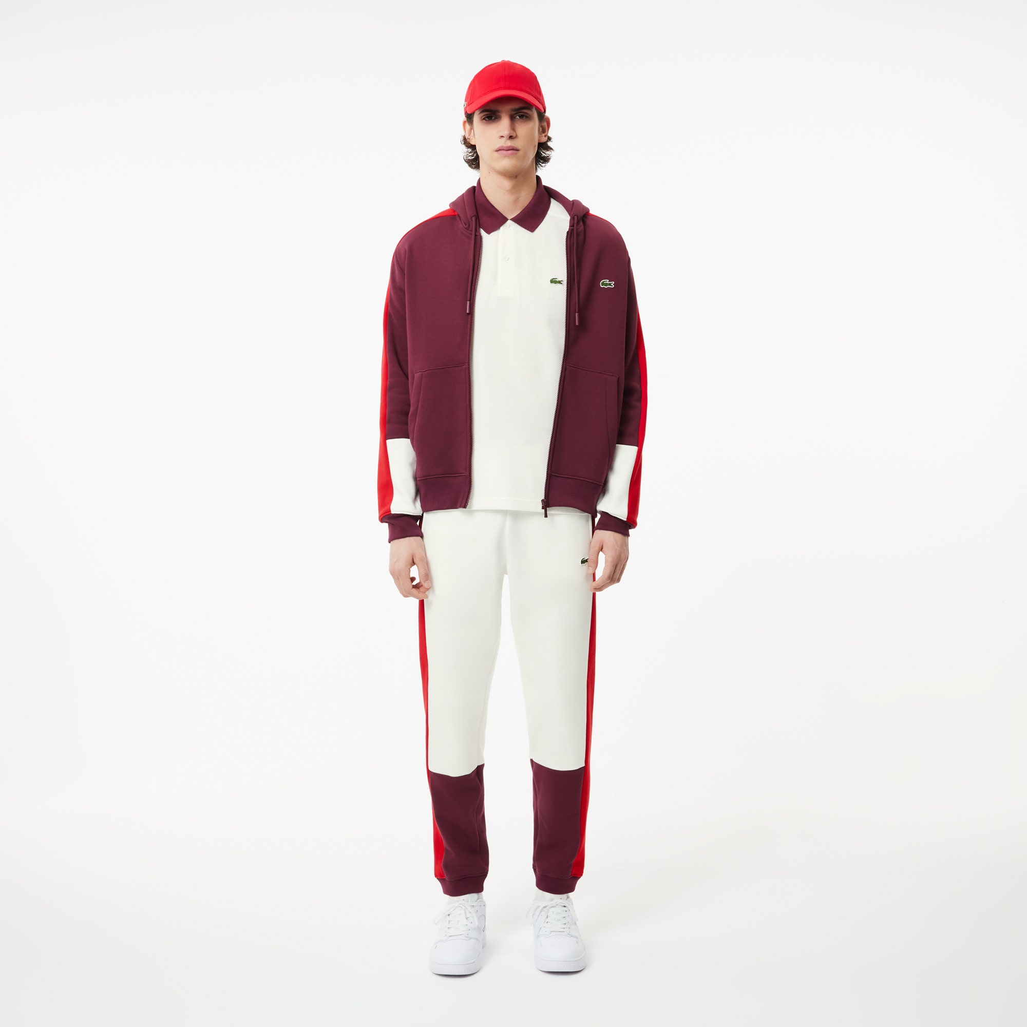 Regular Fit Colour-Block Polo Shirt