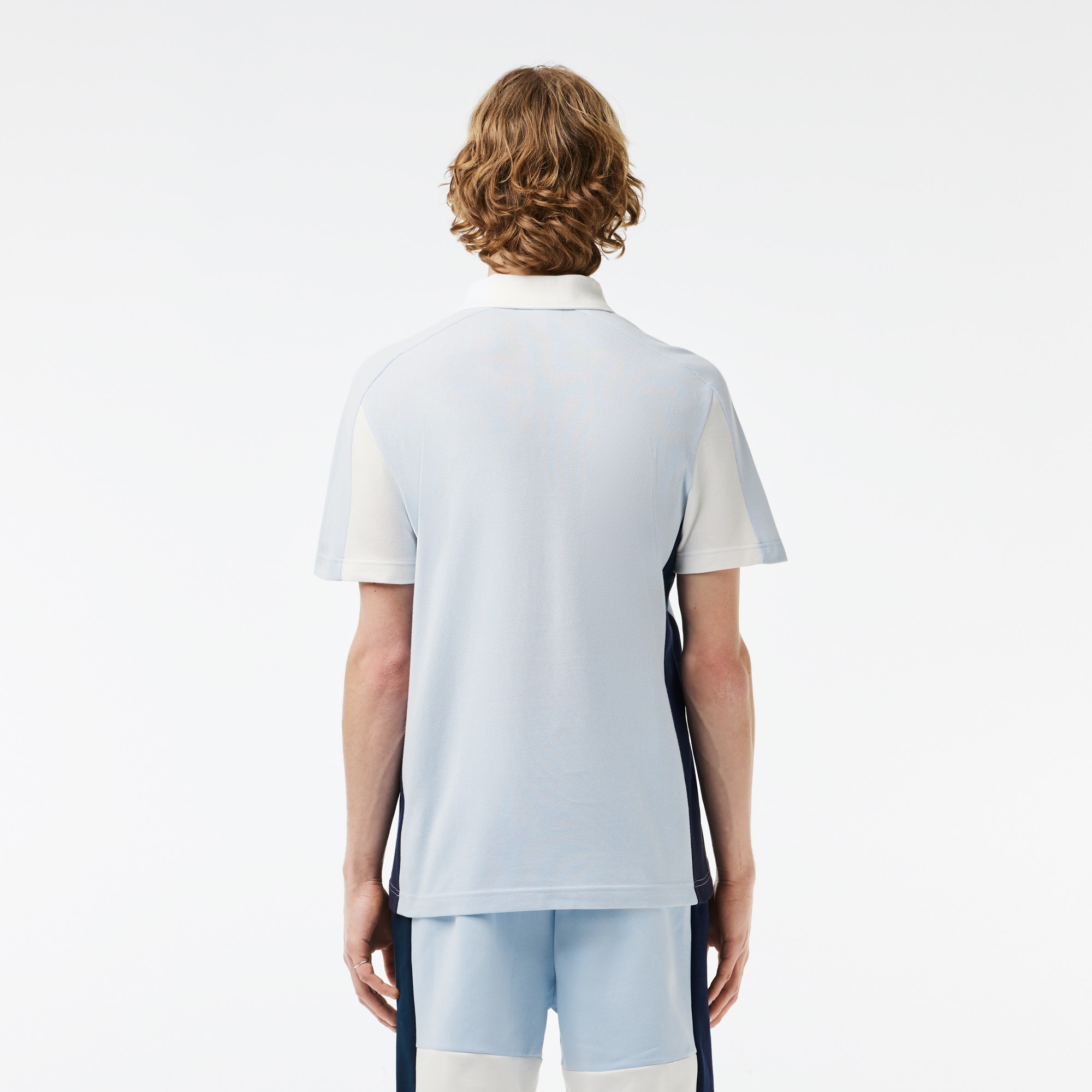 Regular Fit Colour-Block Polo Shirt