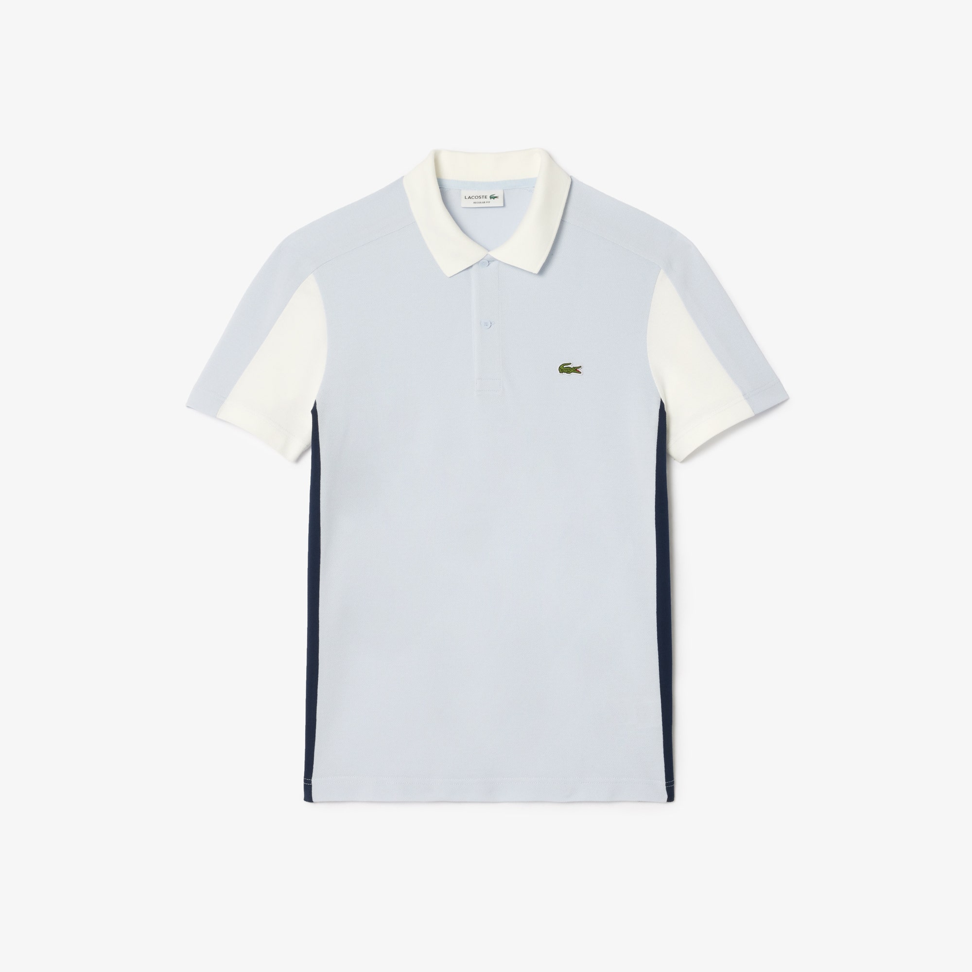 Regular Fit Colour-Block Polo Shirt